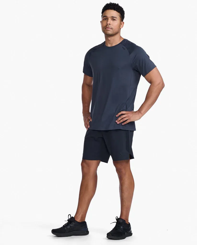 2XU Mens Motion Tee - India Ink/Black