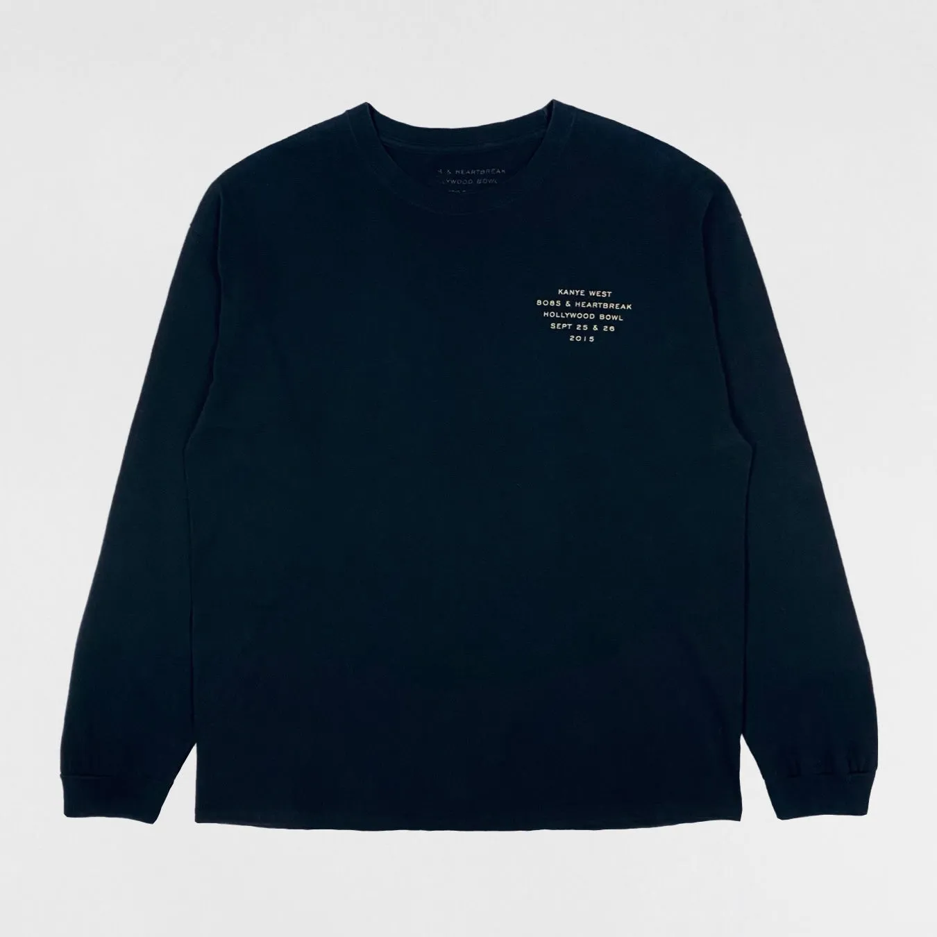 808’s & Heartbreak 2015 Hollywood Bowl Long Sleeve In Black