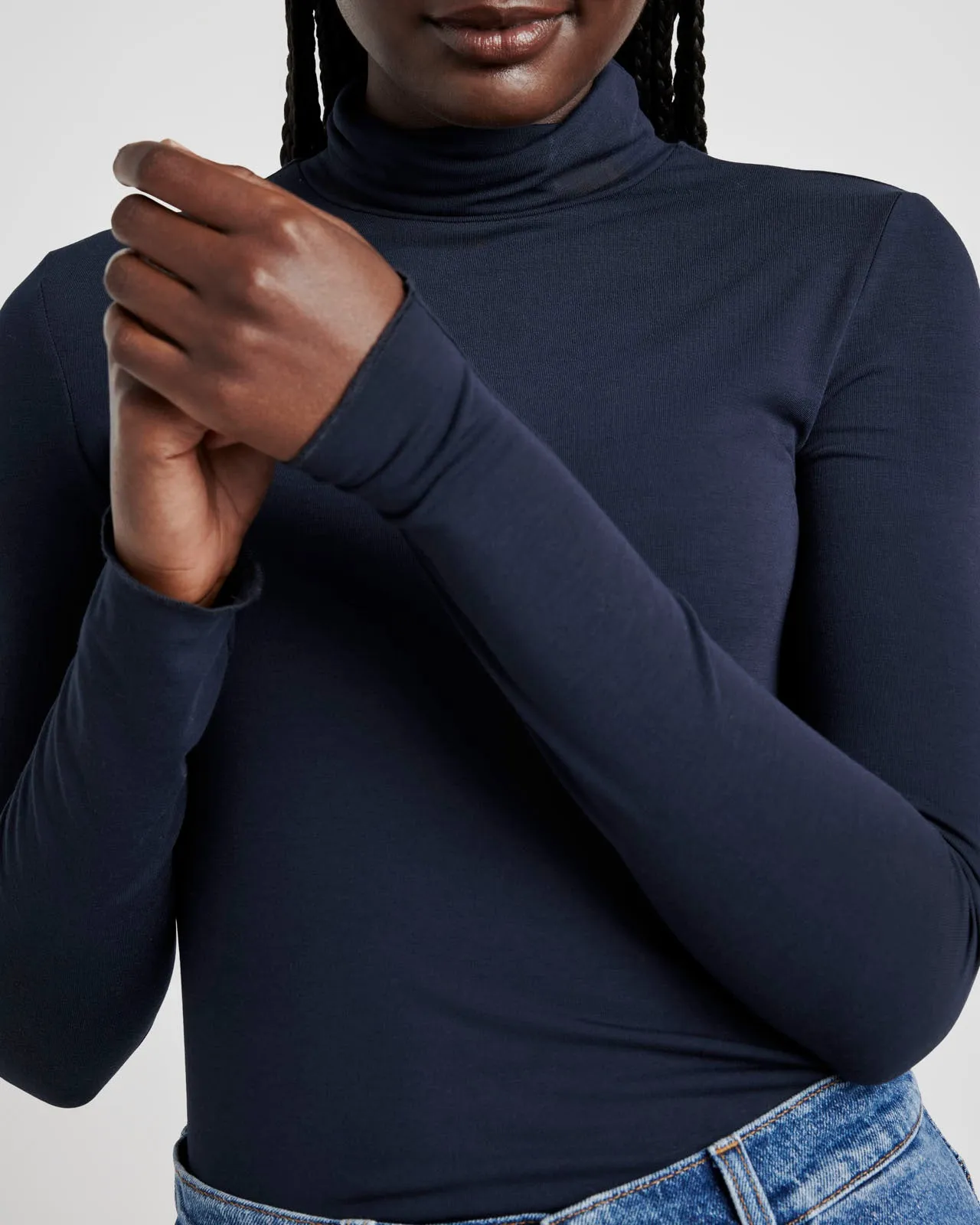 Bamboo Long Sleeve Turtleneck