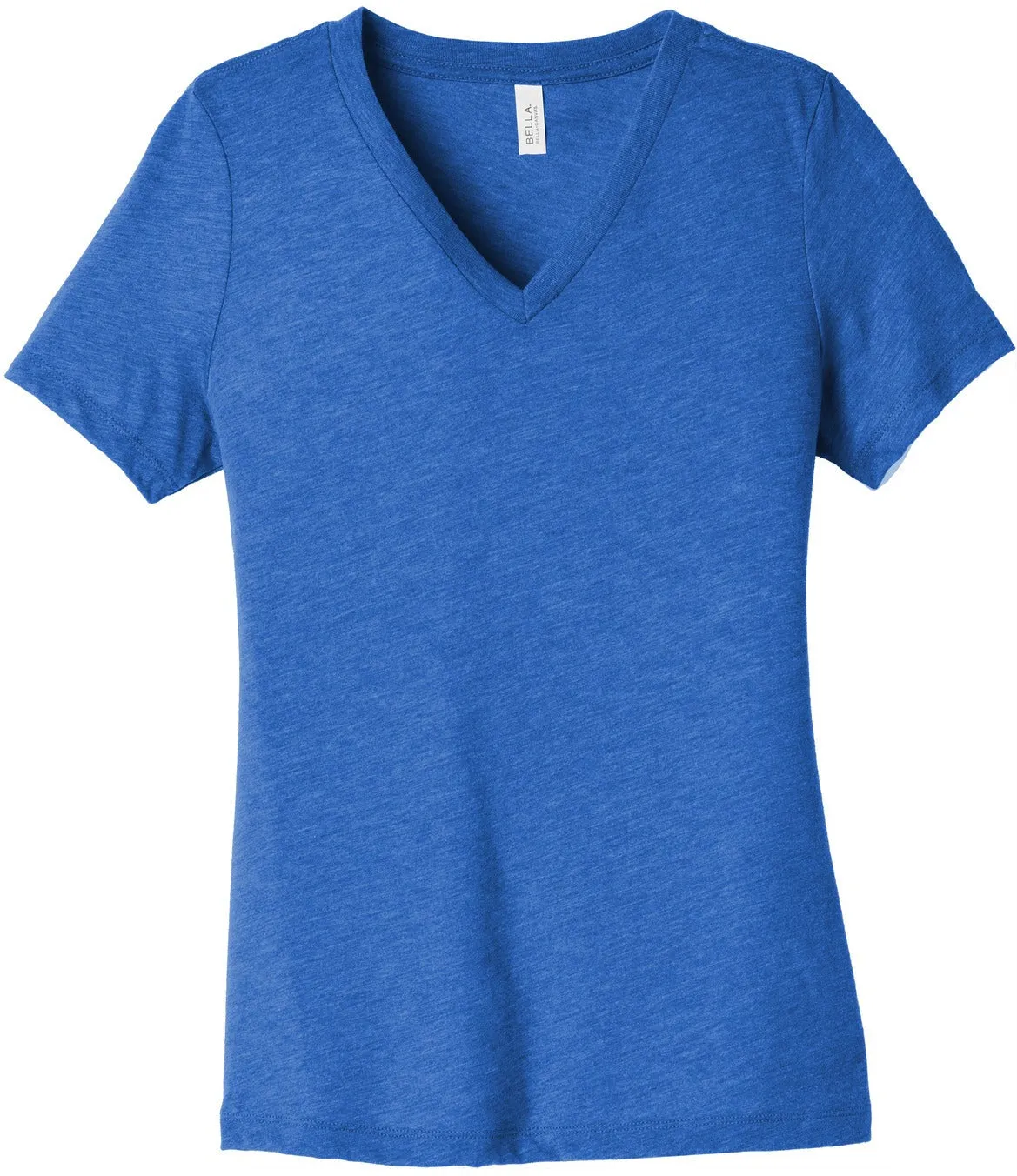 Bella Canvas Ladies Relaxed Triblend V-Neck Tee