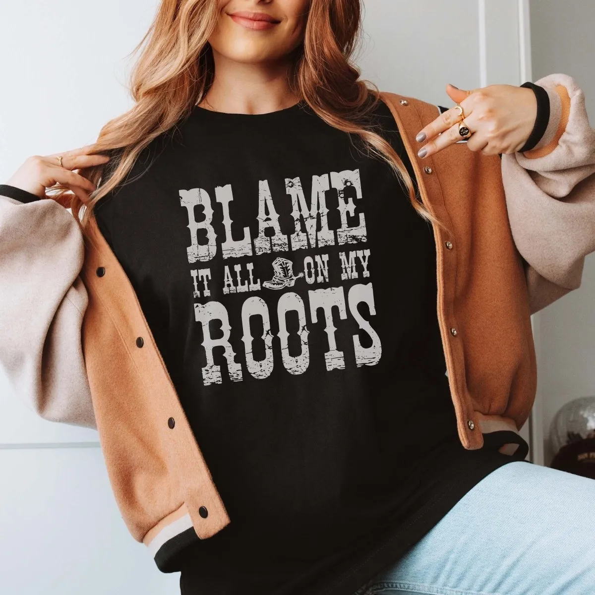 Blame It All On My Roots Tee