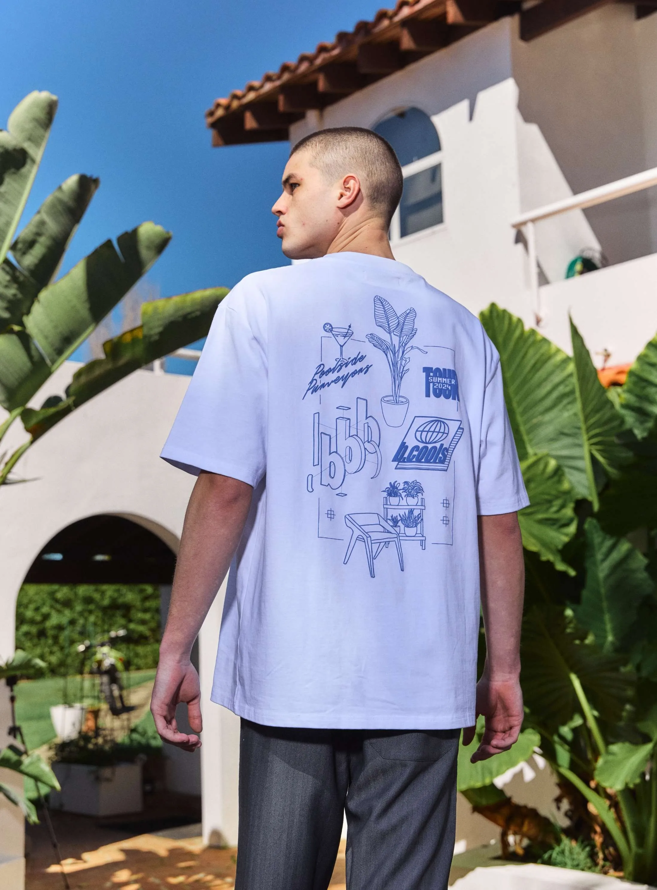 Blueprint Tee White