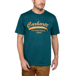 Carhartt Heavyweight Short-Sleeve Script Graphic T-Shirt