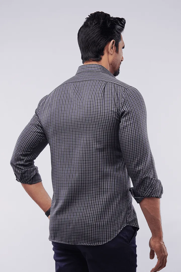 Check Shirt - Grey