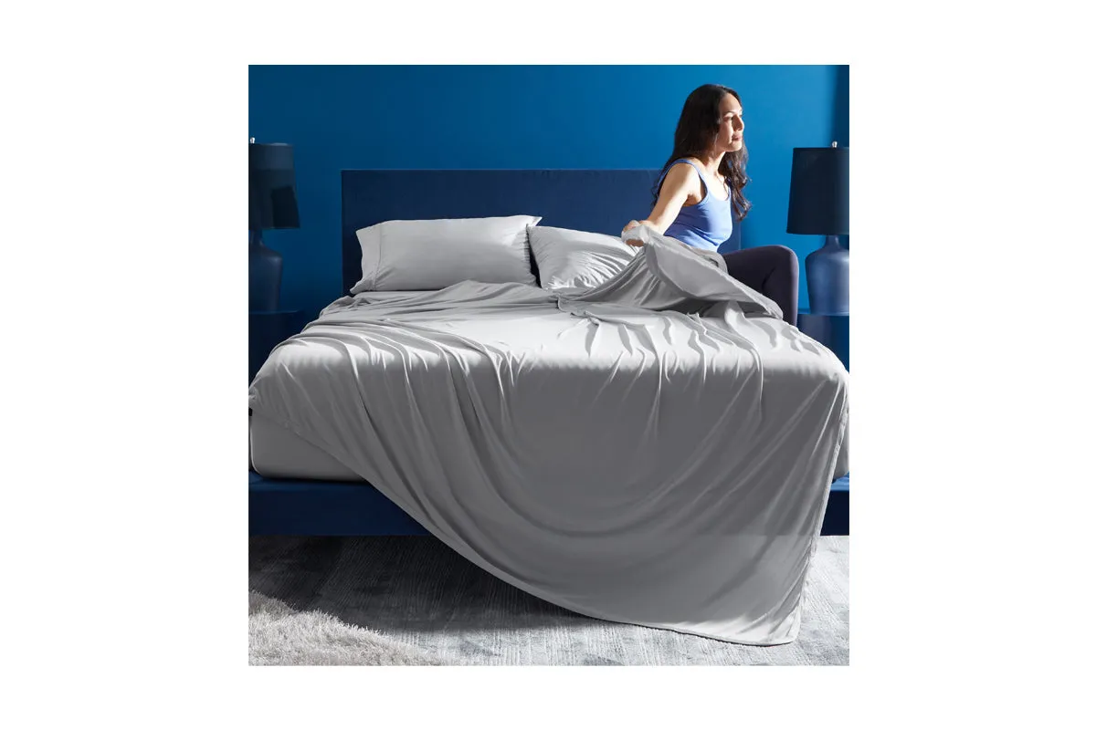 Dri-Tec® Light Grey Sheet Set by BEDGEAR®