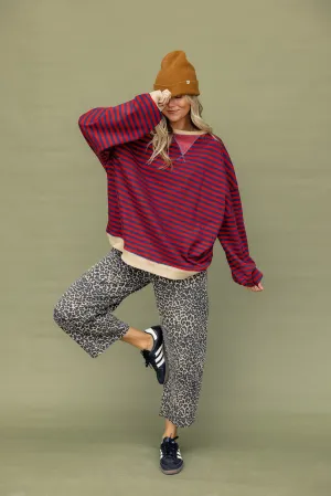 Free People Classic Striped Crew