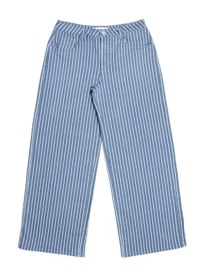 Gracie jean in washed denim wide stripe