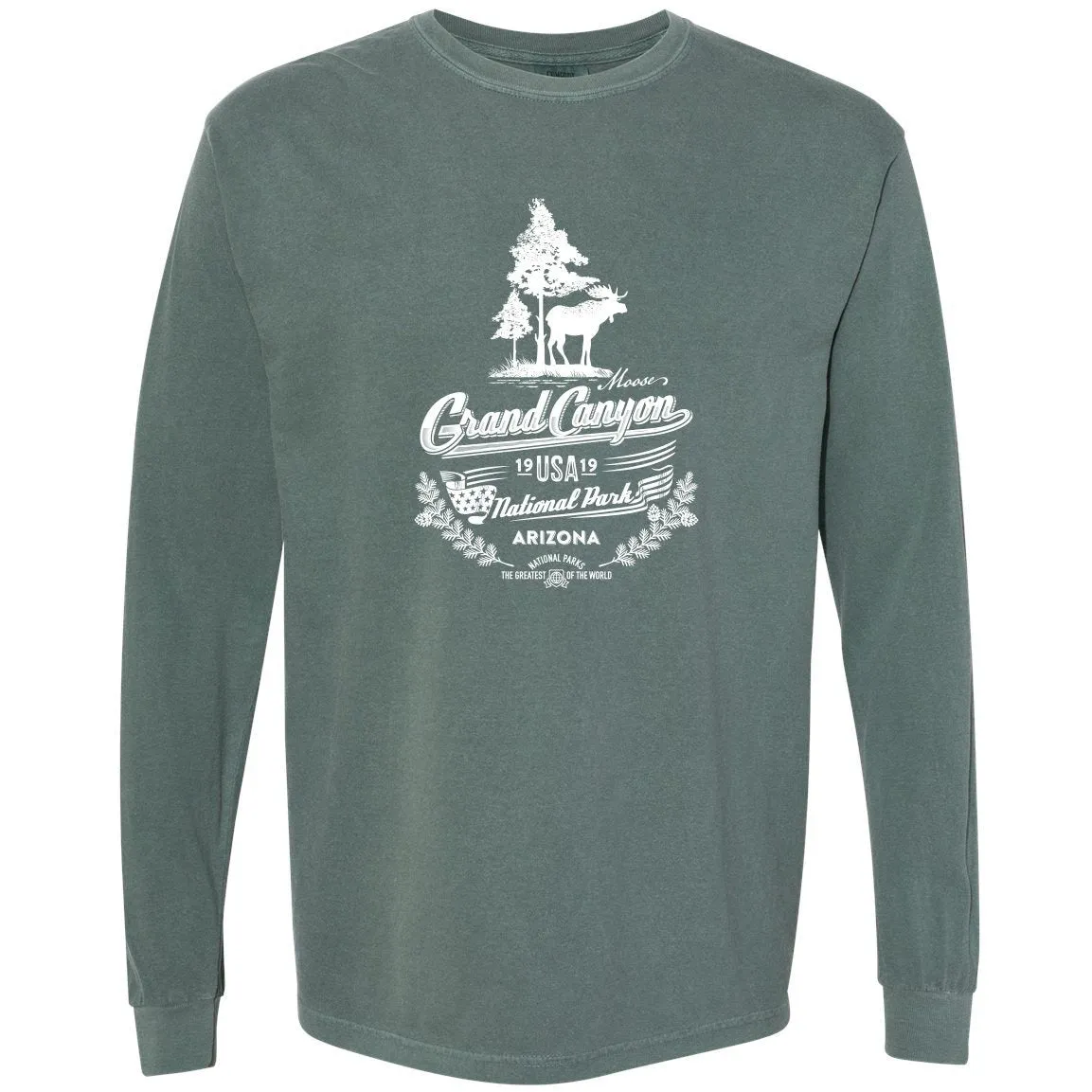 Grand Canyon National Park Comfort Colors Long Sleeve T Shirt