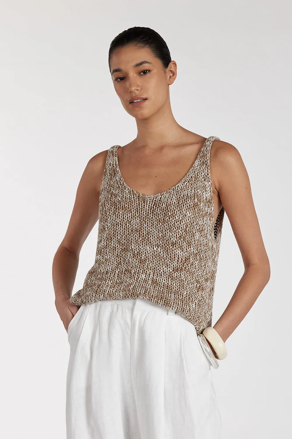 HEIDI TAN MARLE SCOOP TANK