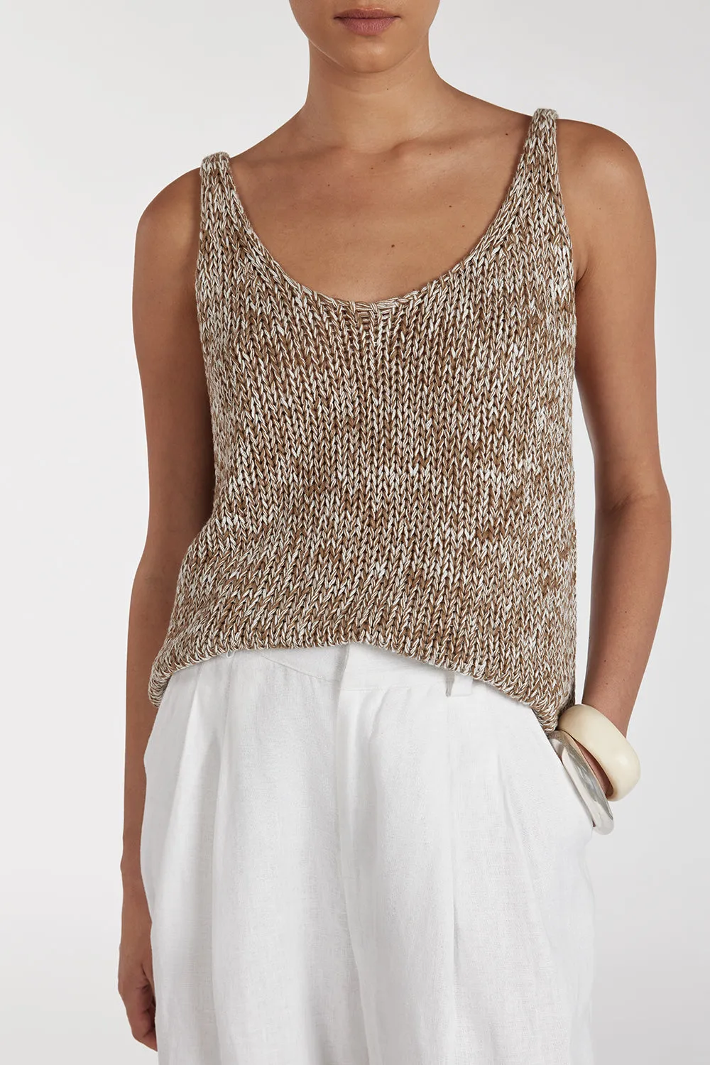 HEIDI TAN MARLE SCOOP TANK