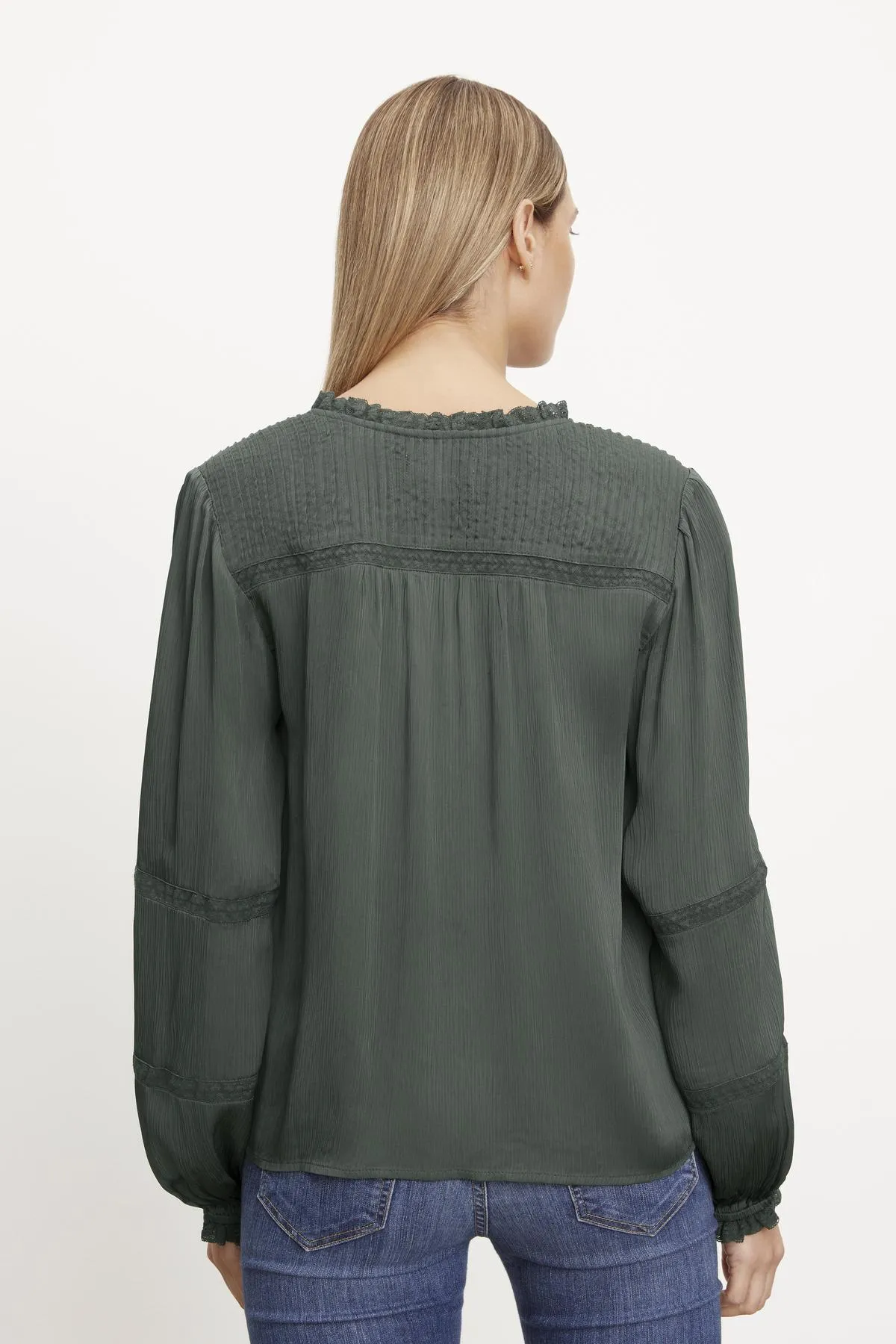 KOREN V-NECK BLOUSE