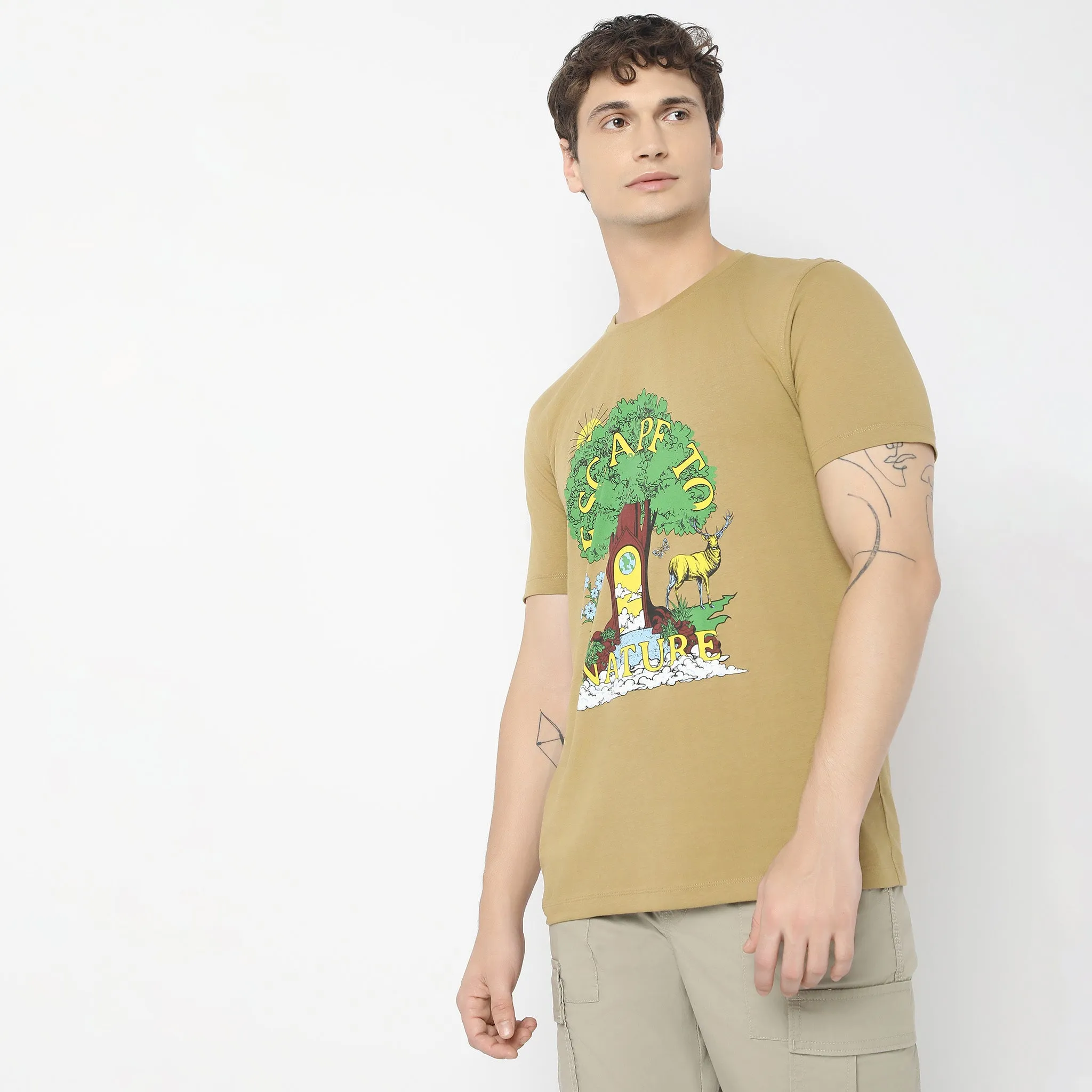 Large Graphic Tees - 100% Cotton Jersey Regular Fit T-Shirt Every Day Essential # Value Price