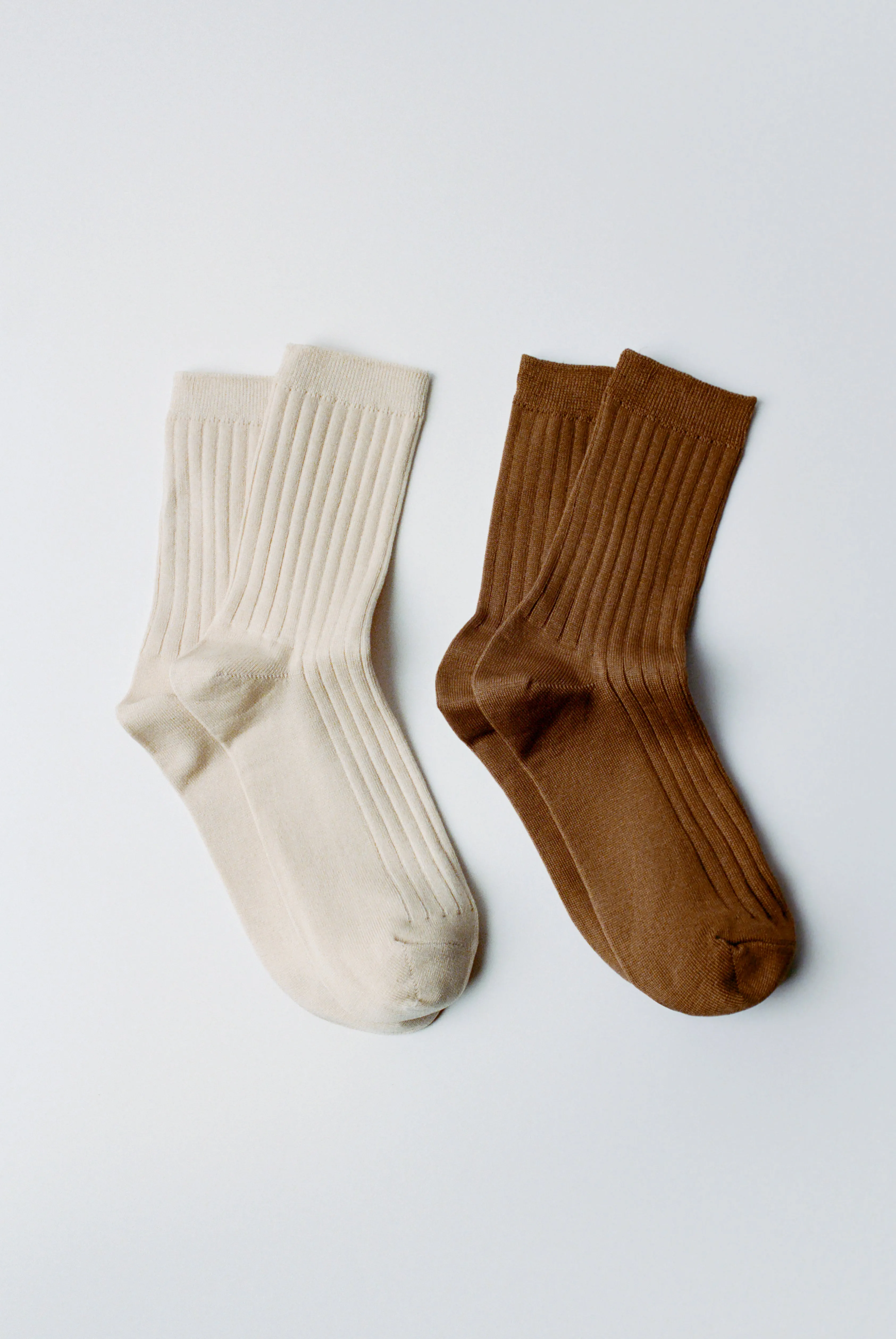 Le Bon Shoppe Tan Trouser Sock