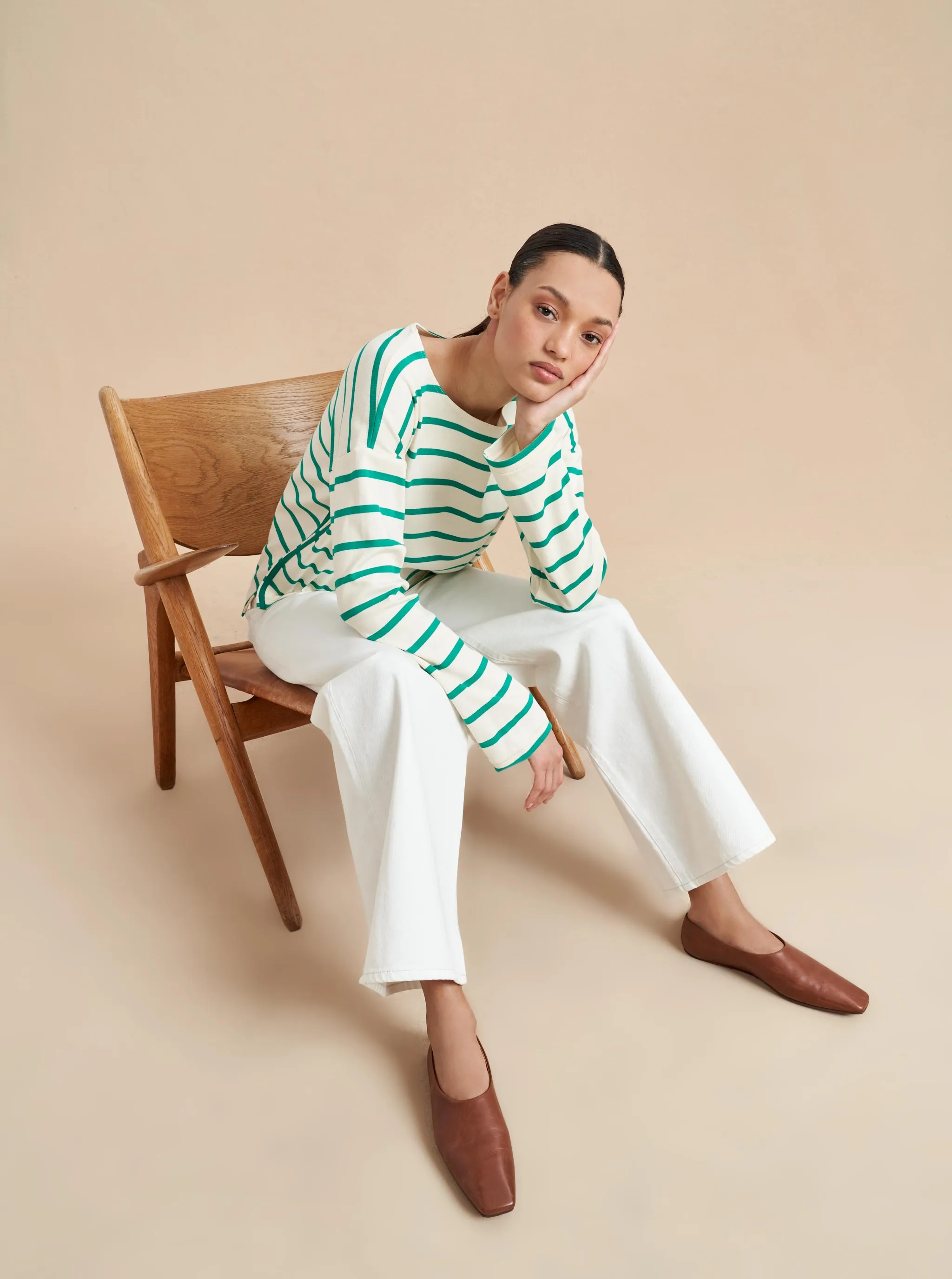 Long Sleeve Breton Tee