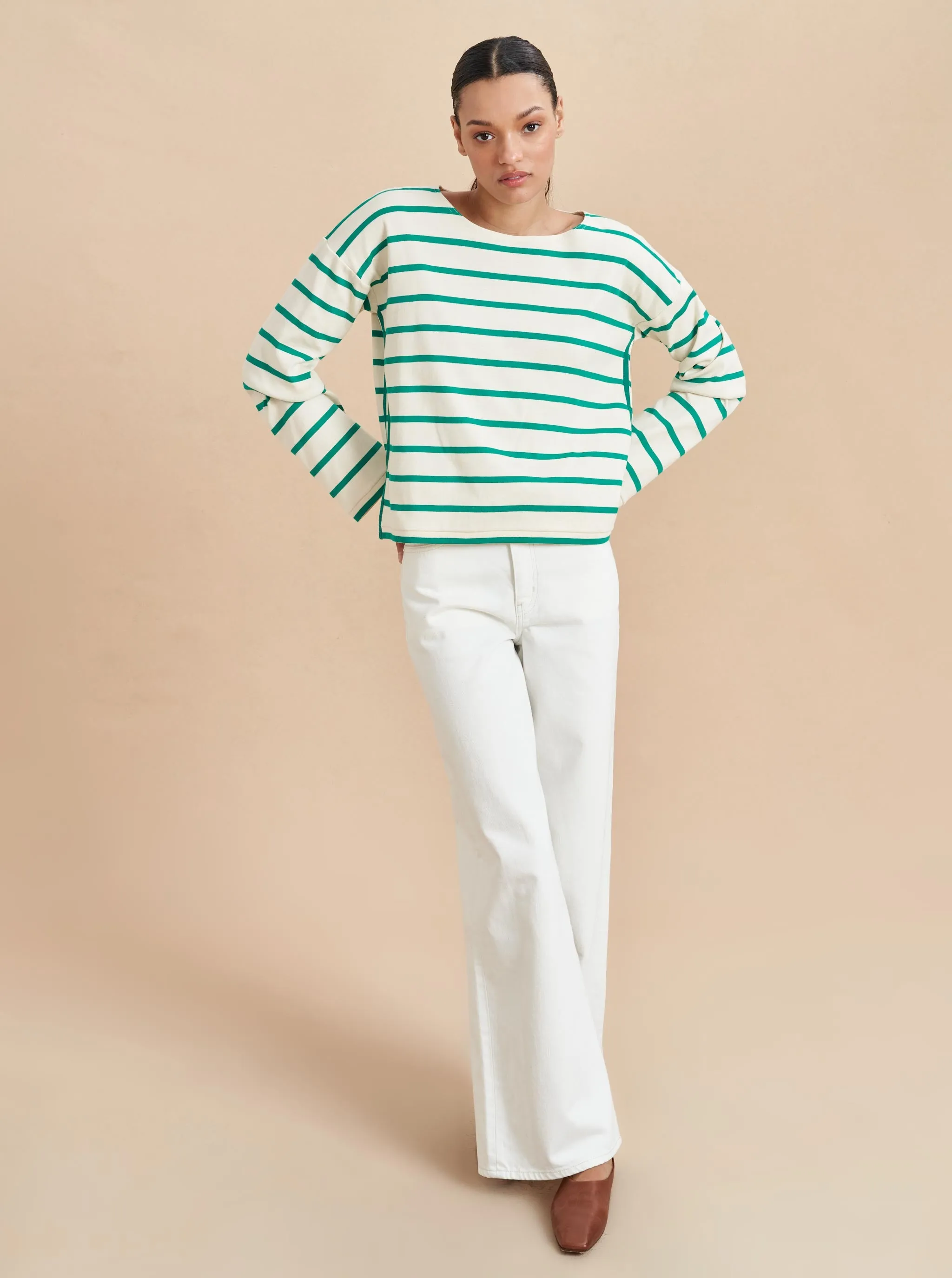 Long Sleeve Breton Tee