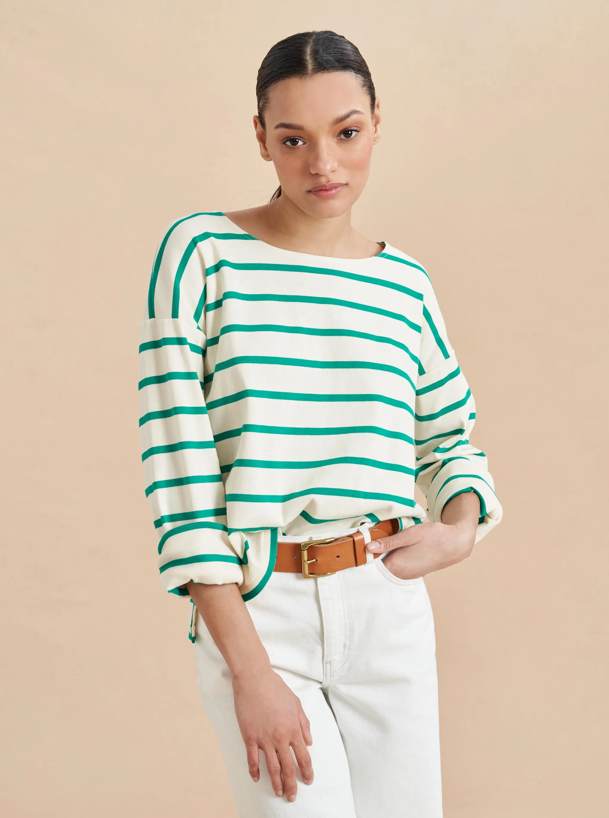 Long Sleeve Breton Tee