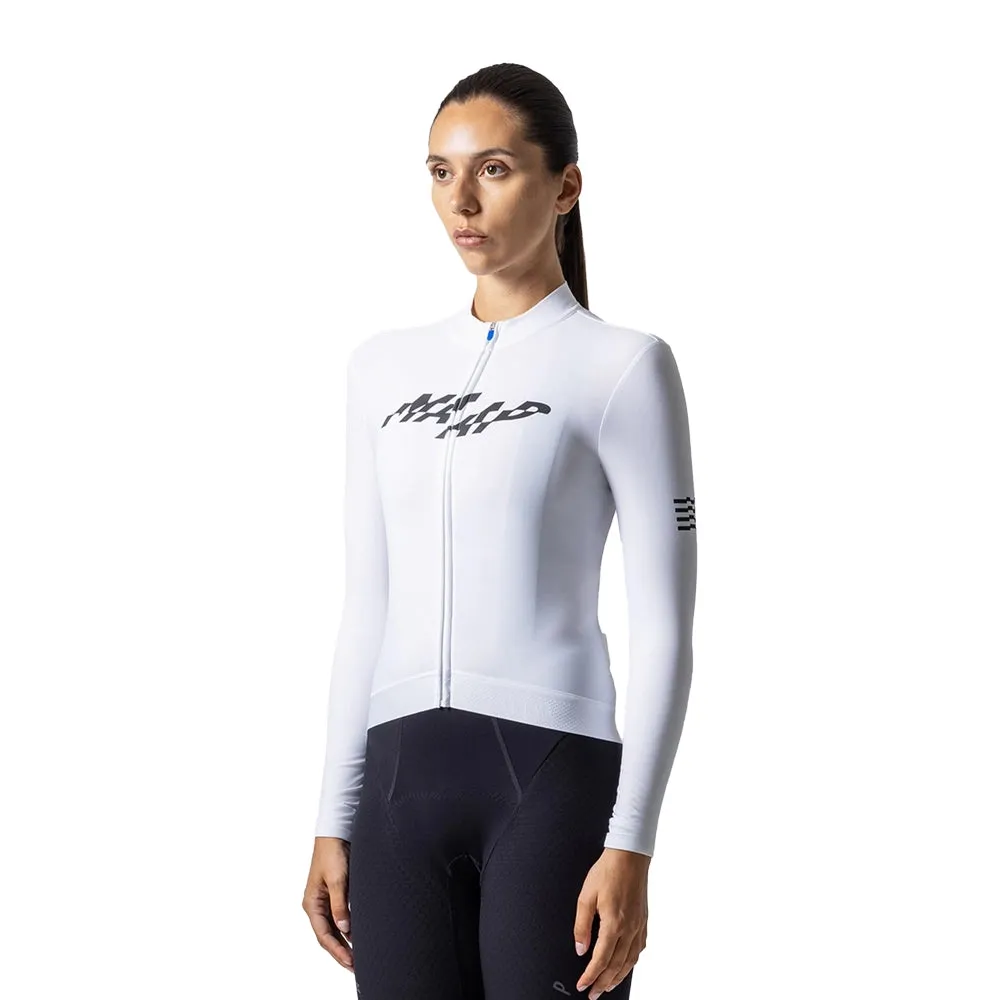 MAAP Fragment Thermal LS Women Jersey AW2023 - White