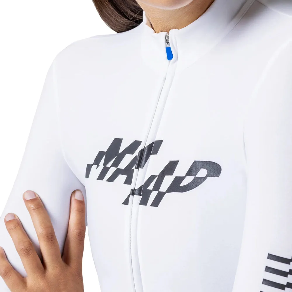 MAAP Fragment Thermal LS Women Jersey AW2023 - White