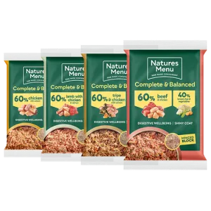 Natures Menu Frozen Dog Food Blocks 60/40 Multi-Pack