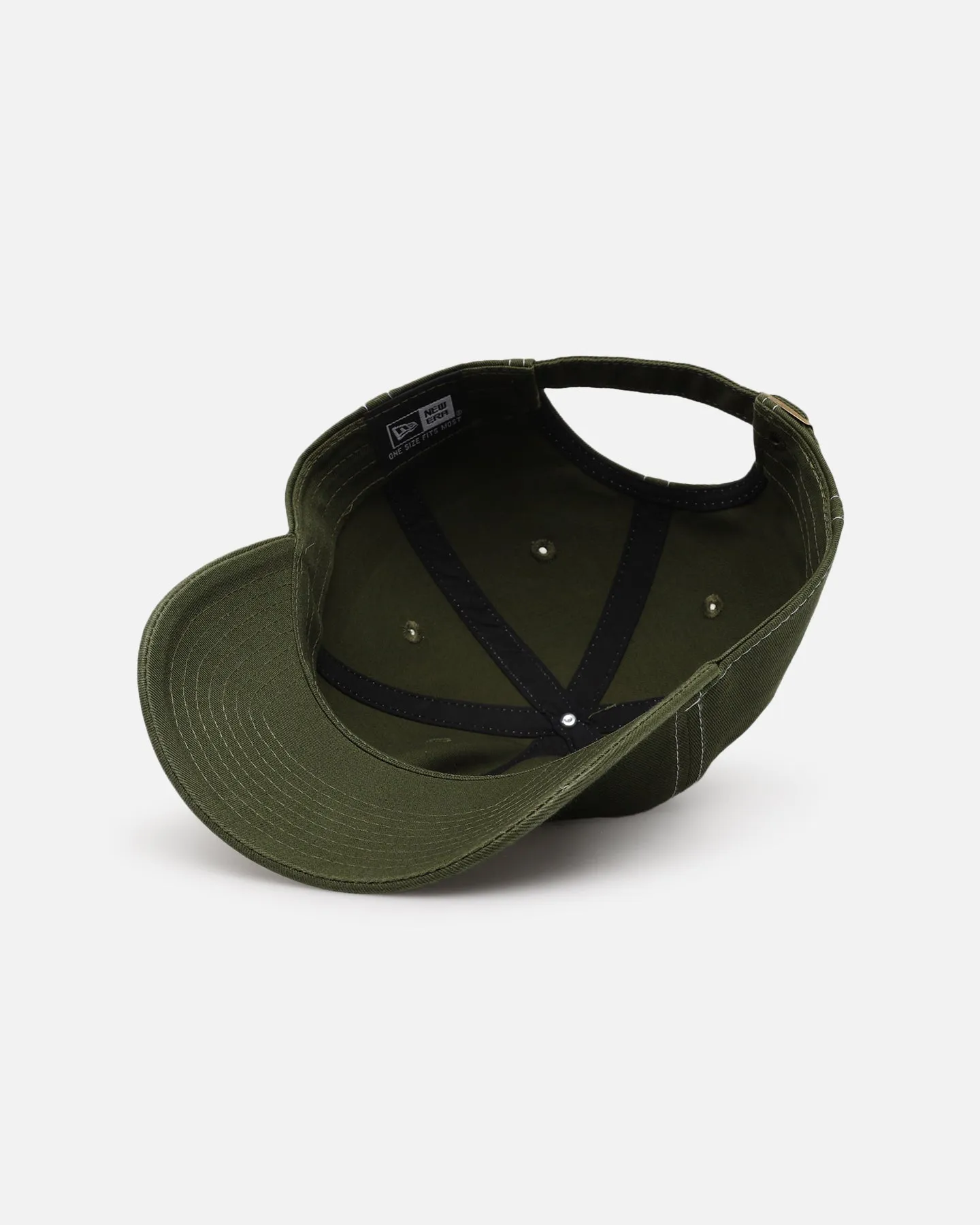 New Era Branded Casual Classic Strapback Rifle Green