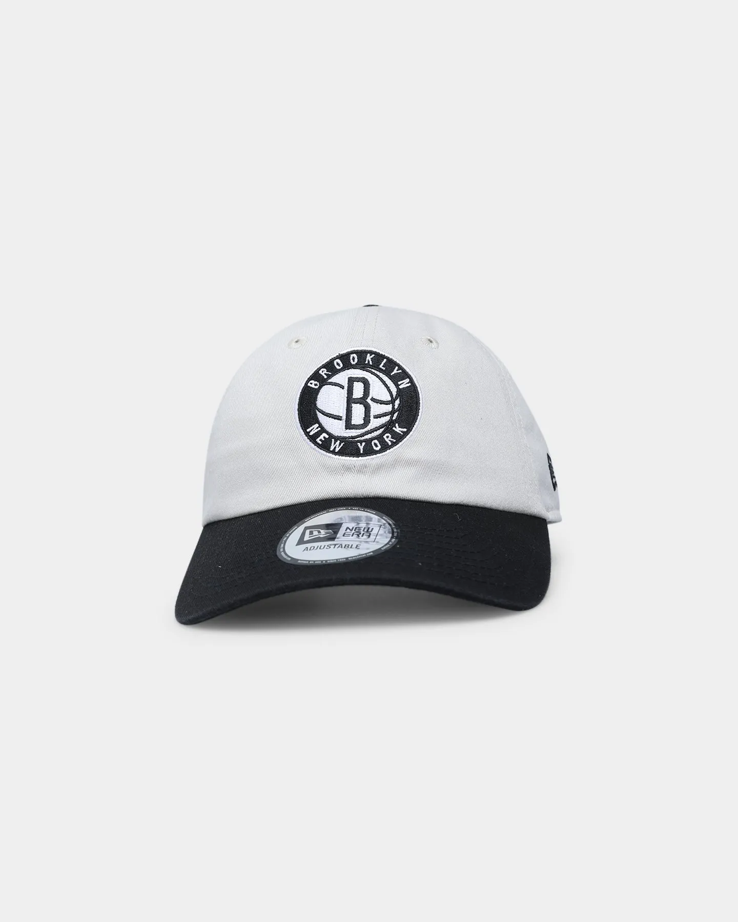 New Era Brooklyn Nets 'Original Team Colour Visor' Casual Classic Strapback Stone