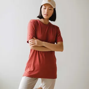 Oversized Tee, Pale Brick