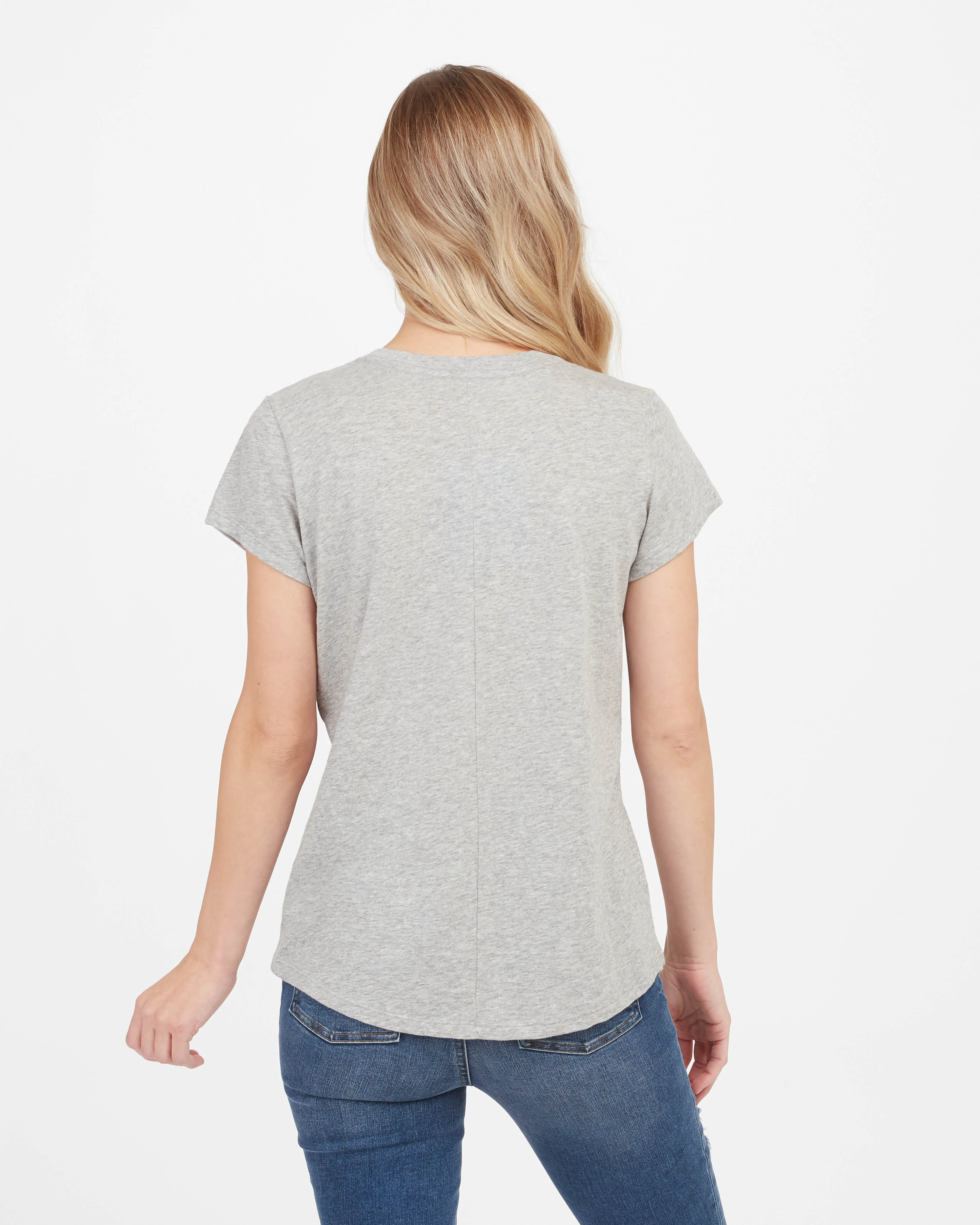 Pima Cotton V-Neck Tee