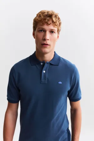 Polo With Cloud Patch