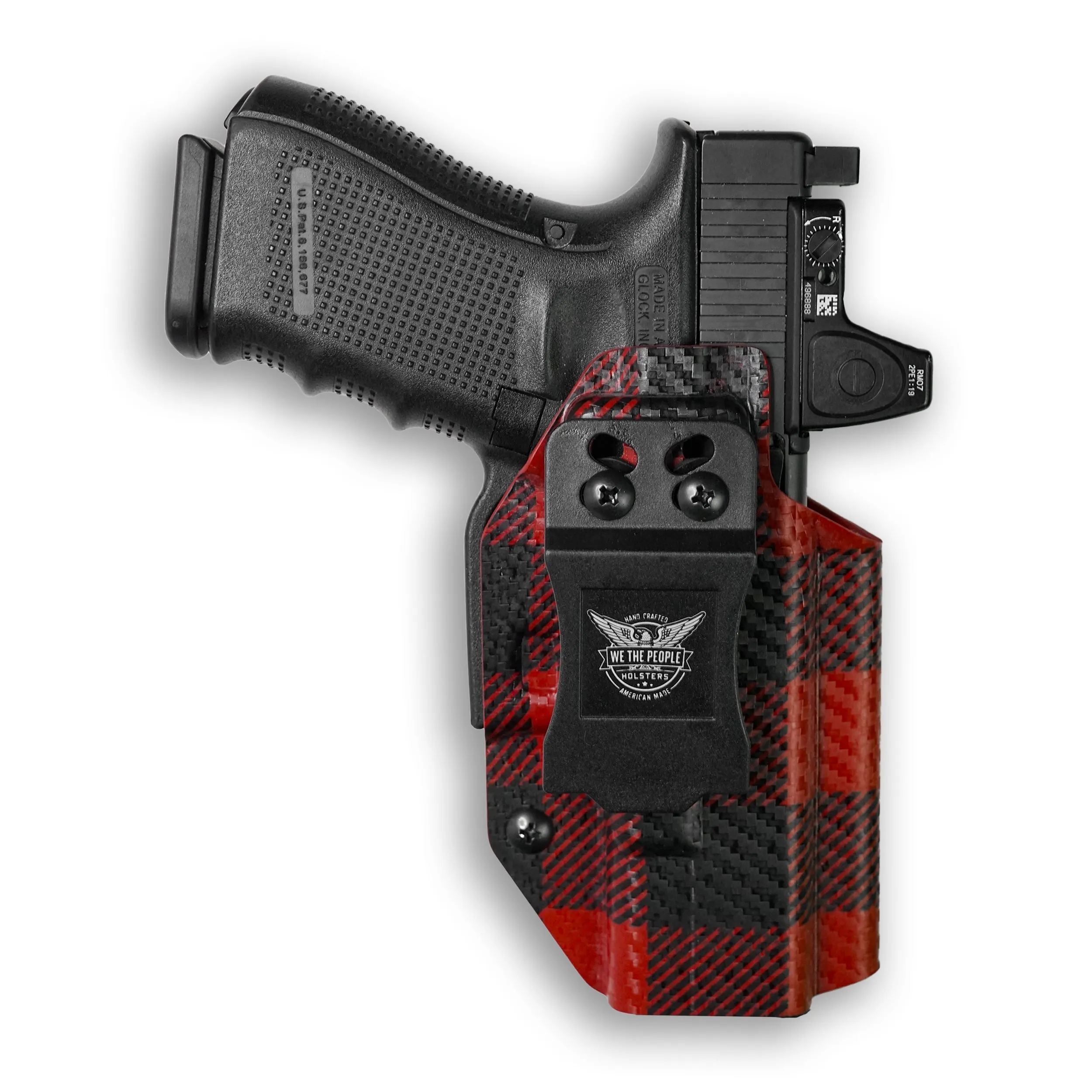 Sig Sauer P320C 9MM/.40SW Manual Safety Red Dot Optic Cut IWB Holster