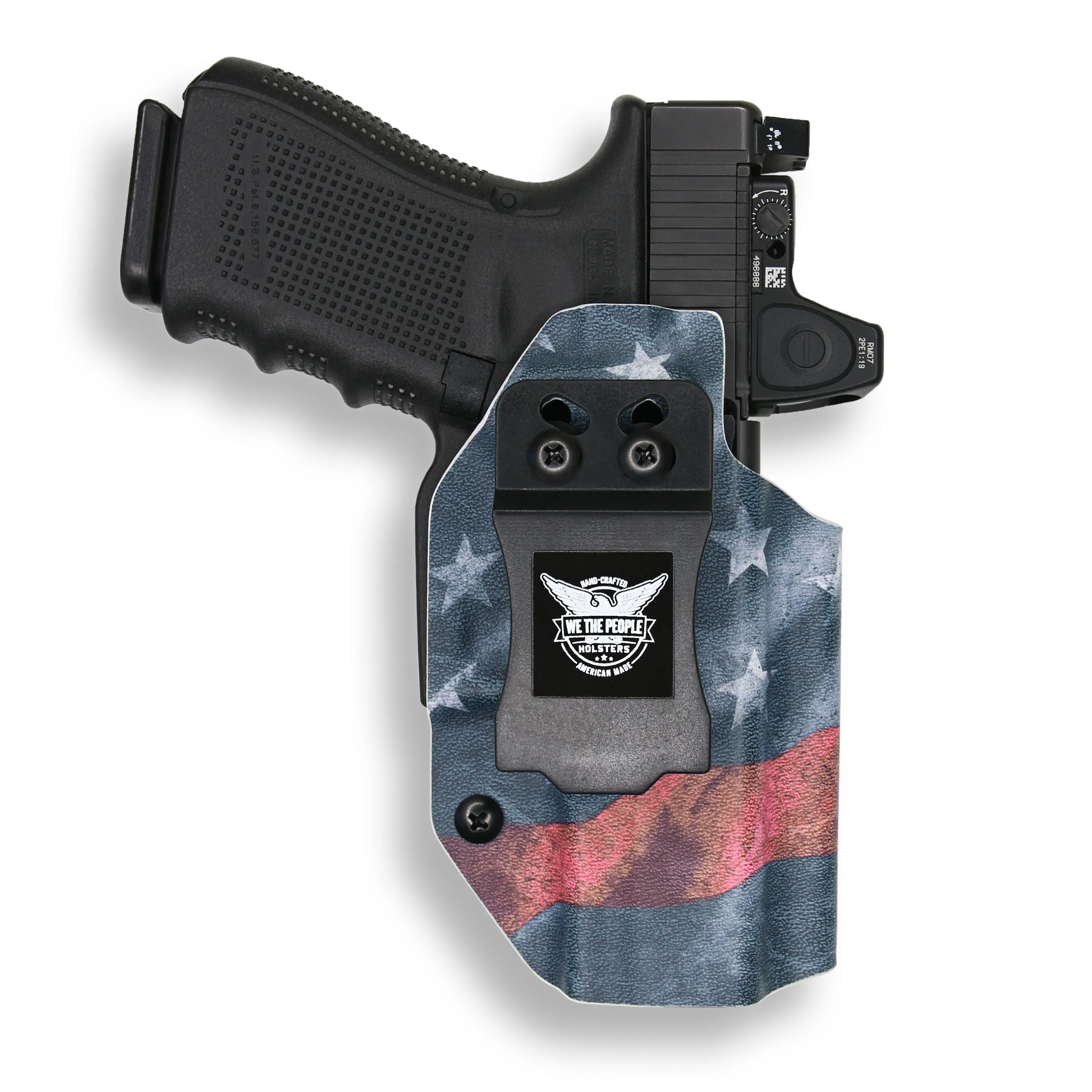 Sig Sauer P320C 9MM/.40SW Manual Safety Red Dot Optic Cut IWB Holster