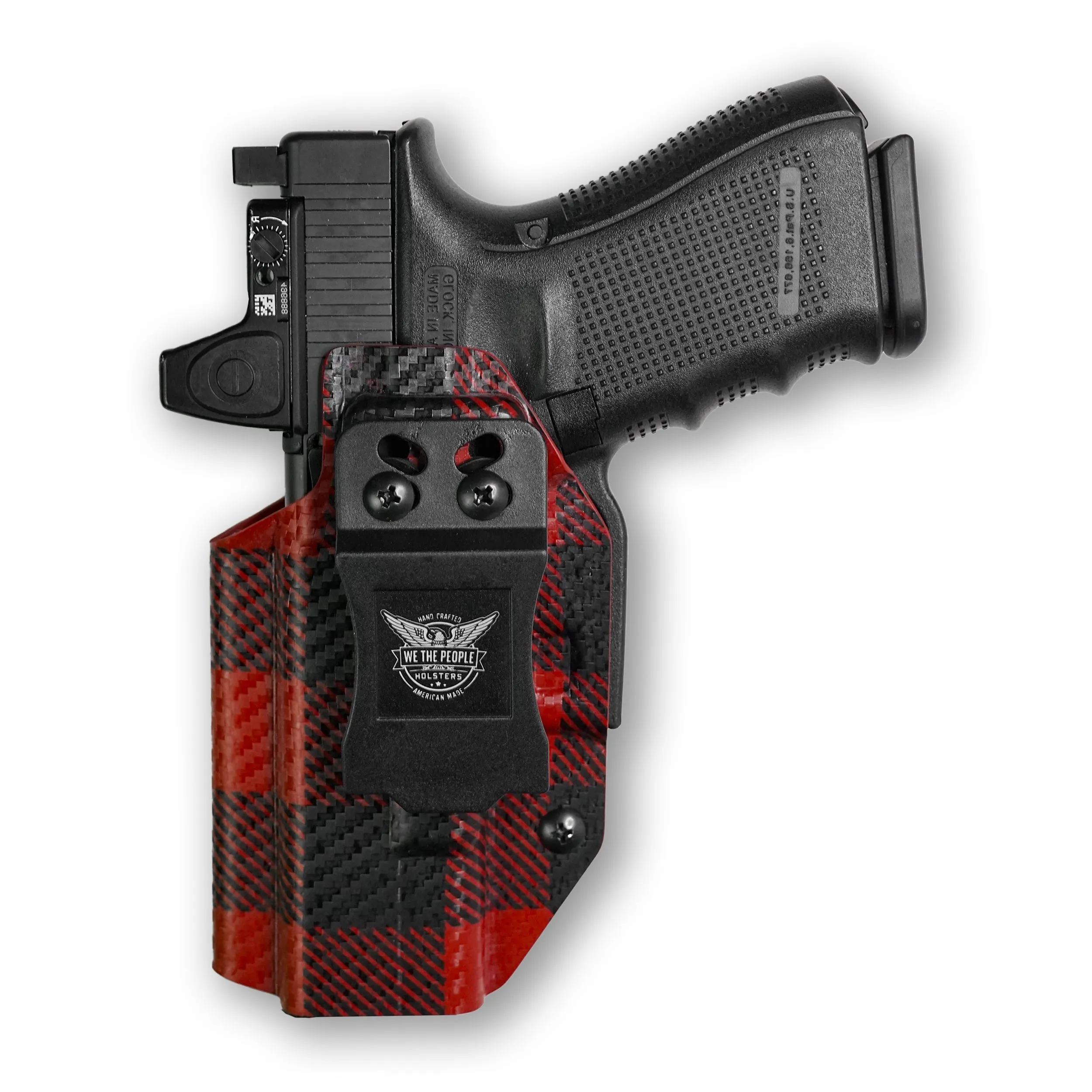 Sig Sauer P320C 9MM/.40SW Manual Safety Red Dot Optic Cut IWB Holster