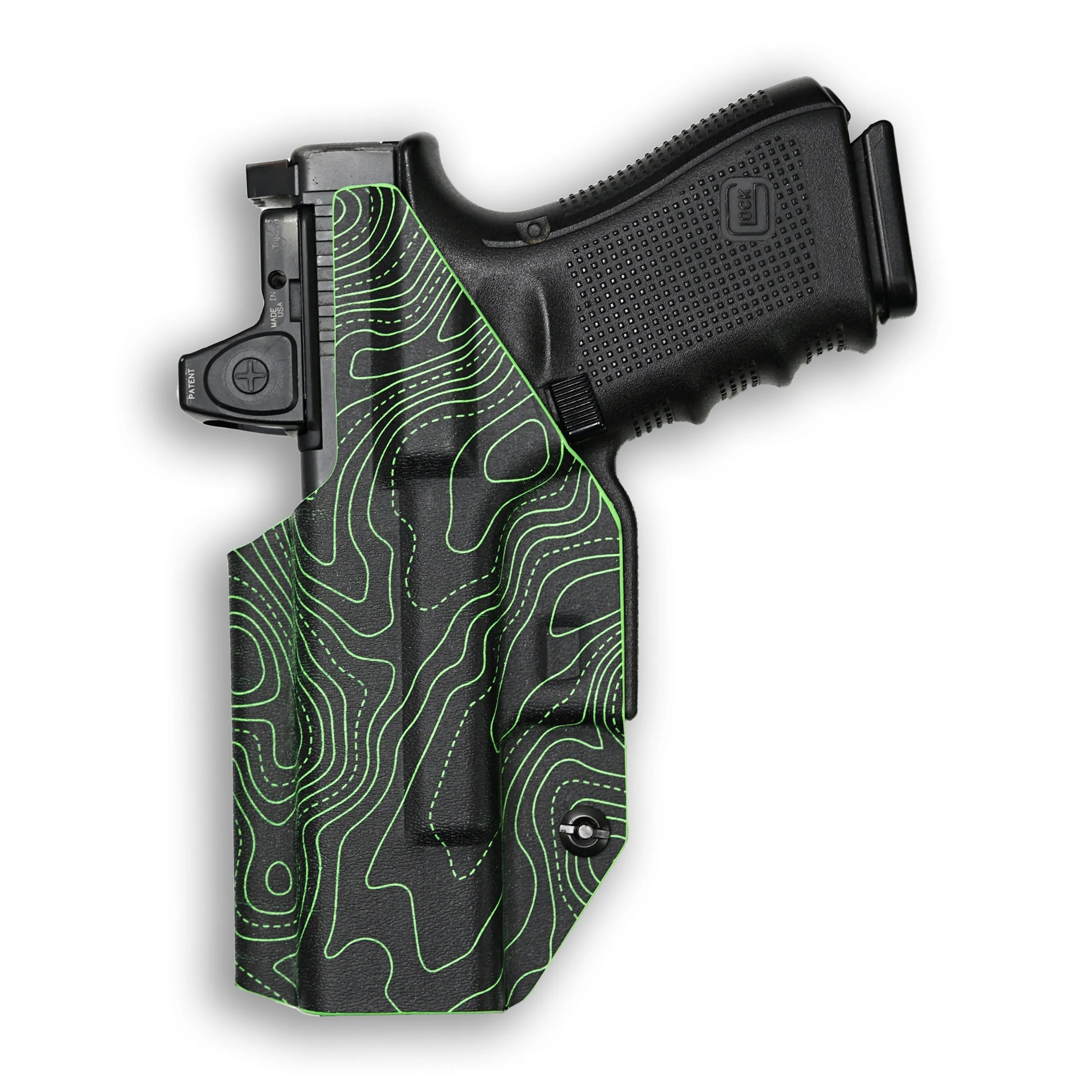 Sig Sauer P320C 9MM/.40SW Manual Safety Red Dot Optic Cut IWB Holster