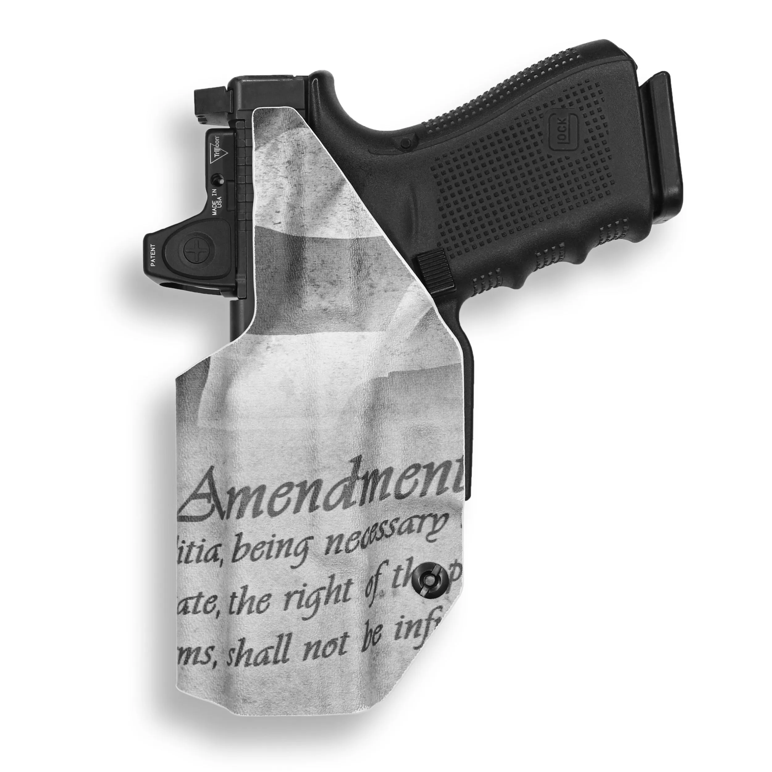 Sig Sauer P320C 9MM/.40SW Manual Safety Red Dot Optic Cut IWB Holster