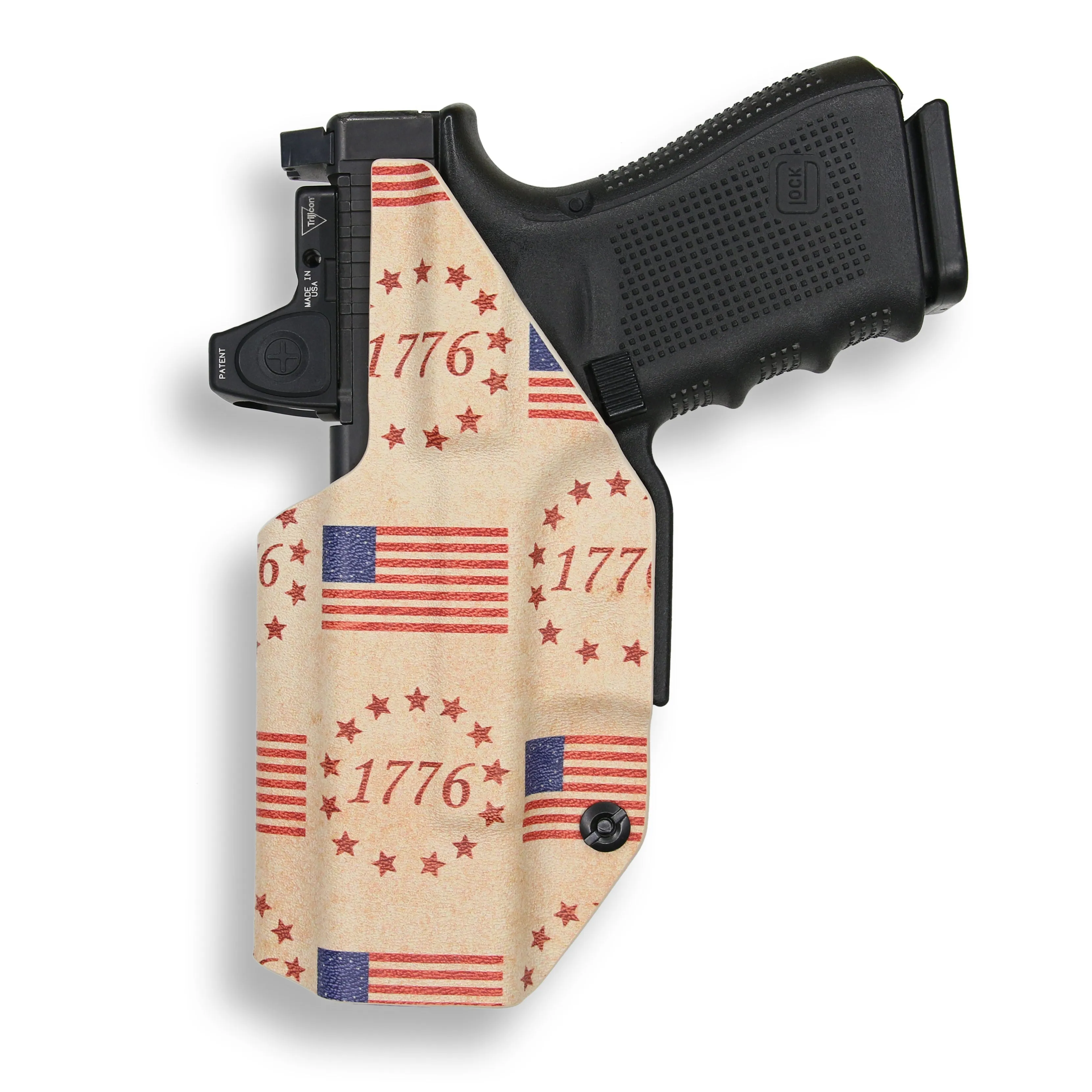 Sig Sauer P320C 9MM/.40SW Manual Safety Red Dot Optic Cut IWB Holster