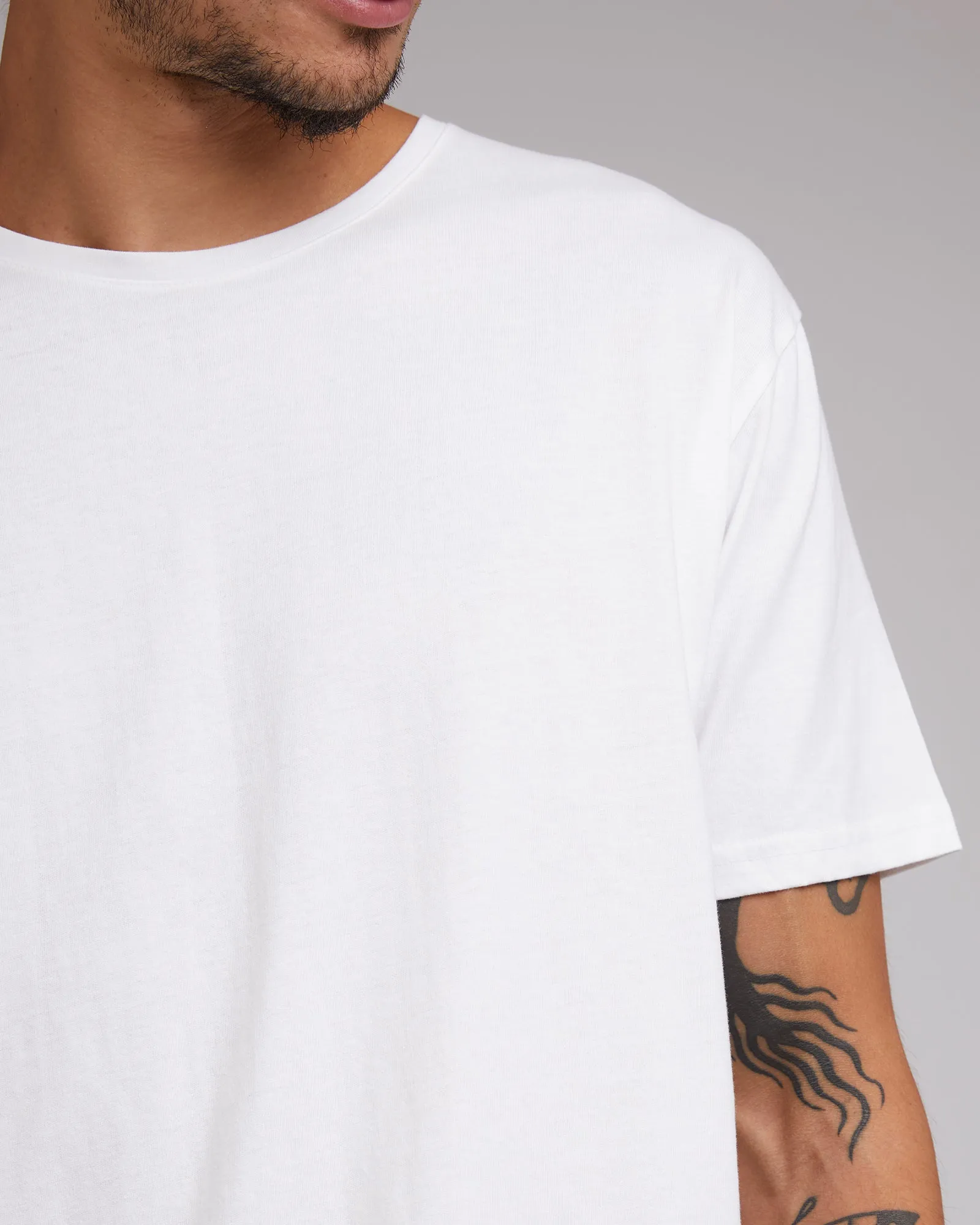 Standard Fit Tee White