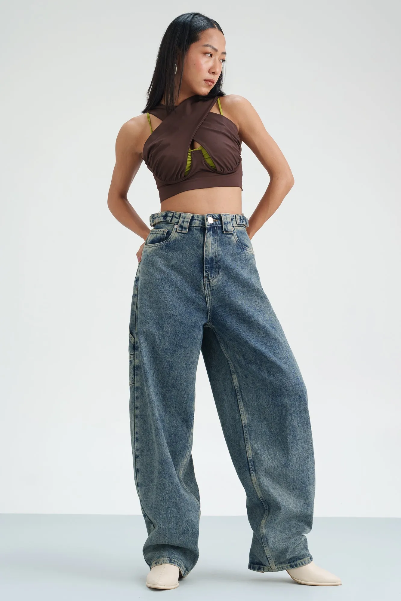 Starlight Drift Balloon Fit Jeans