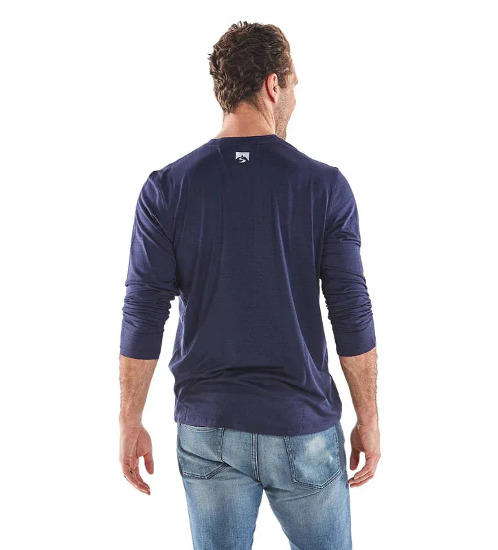 Storm Creek Marathon Sightseer Long Sleeve T-Shirt - Navy (Men's Sizing)