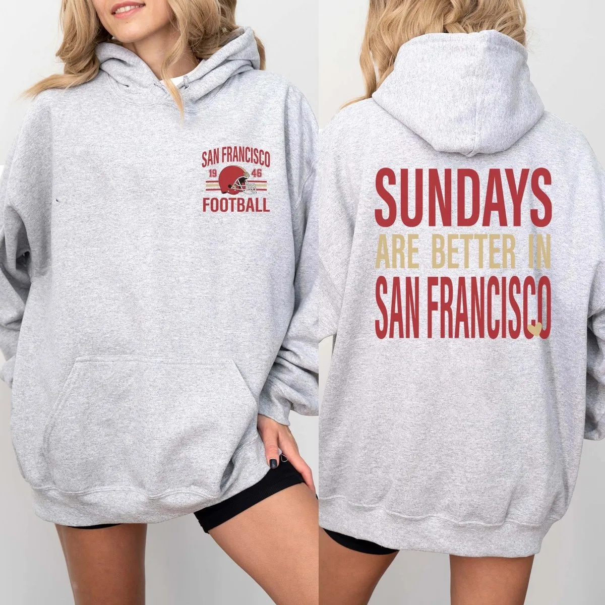 Sundays Are Better In San Francisco Graphic Hoodie