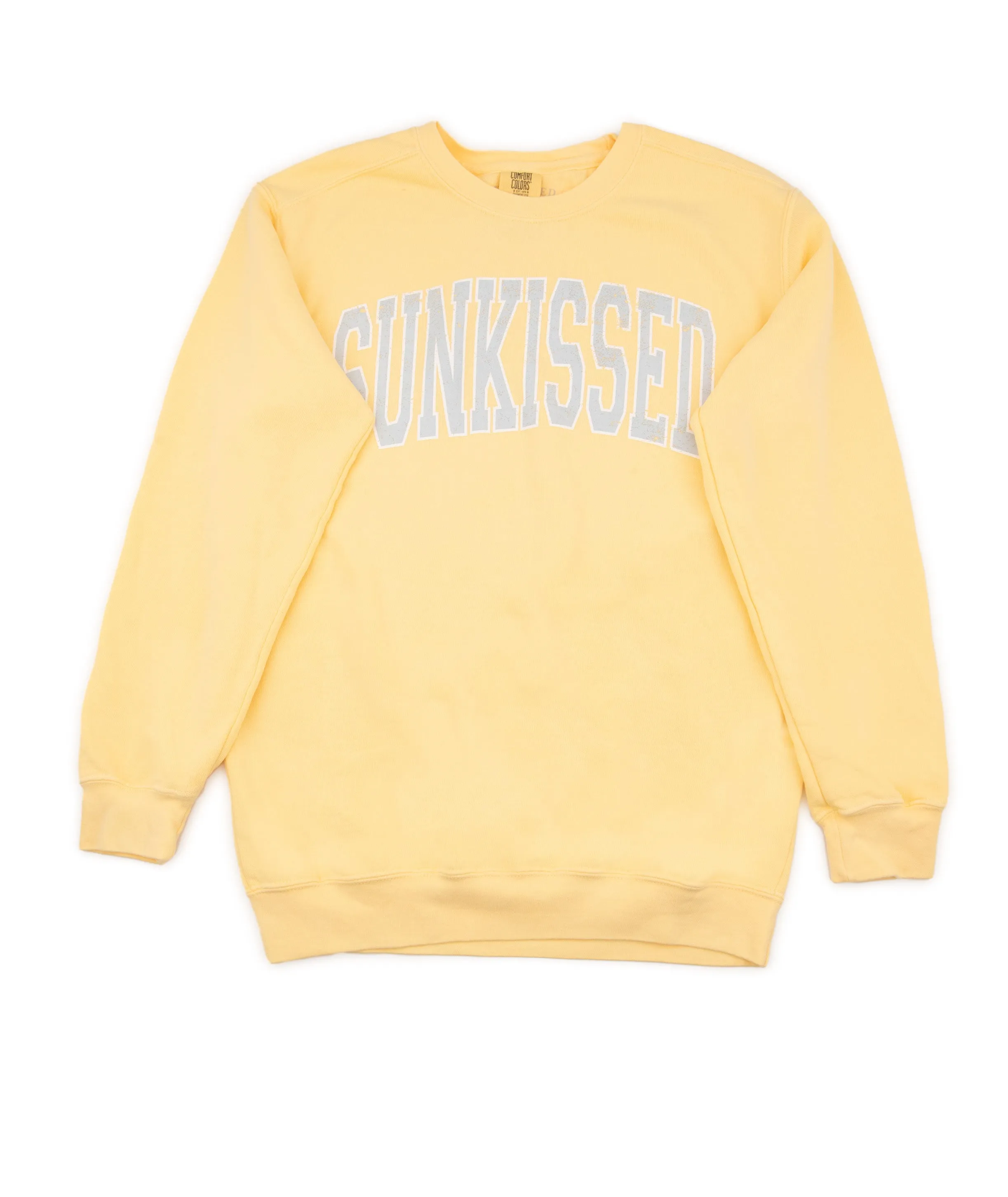 Sunkissed Coconut Juniors Embroidered Original Sunkissed Sweatshirt