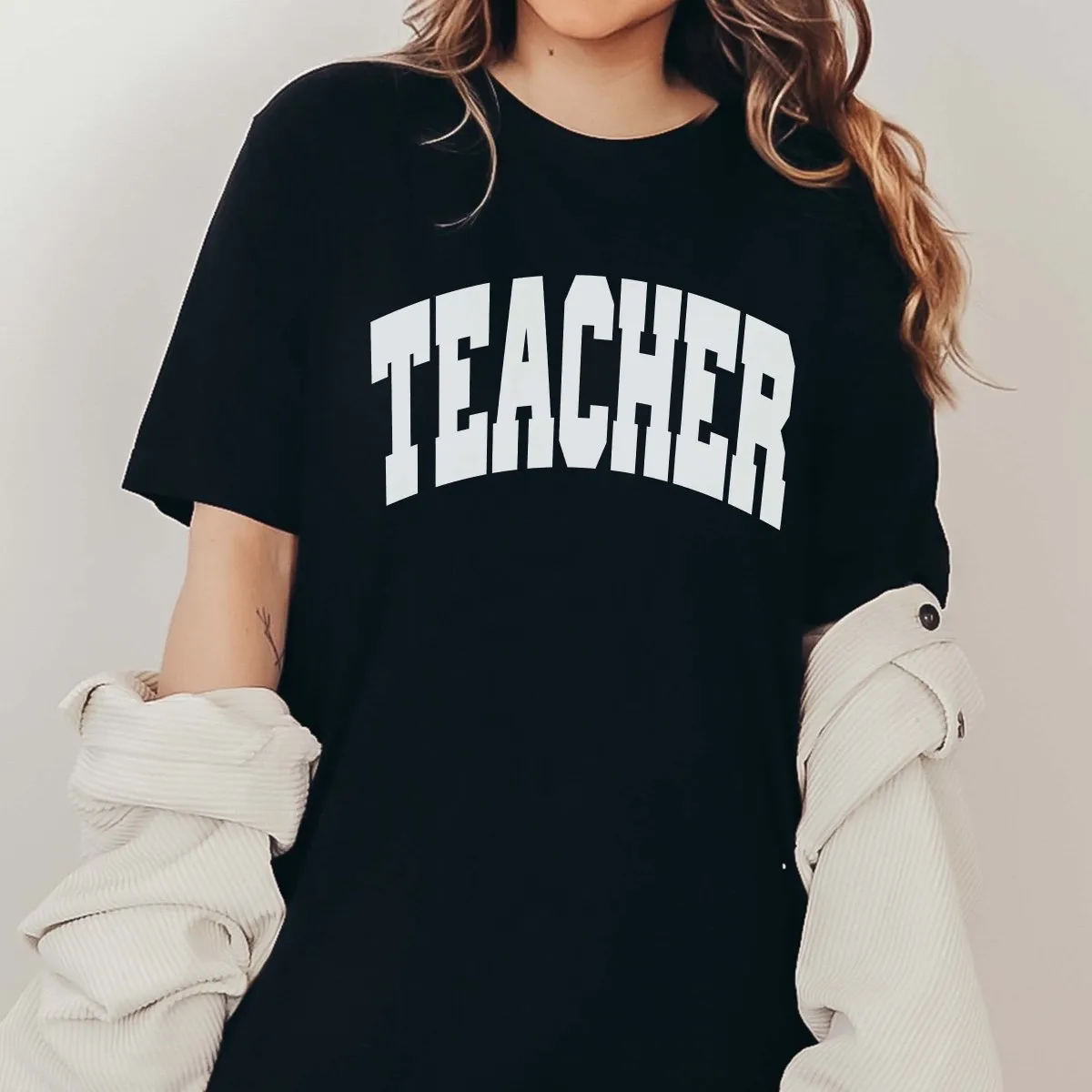 Teacher Collegiate Tee