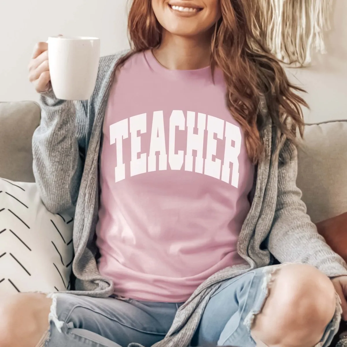 Teacher Collegiate Tee