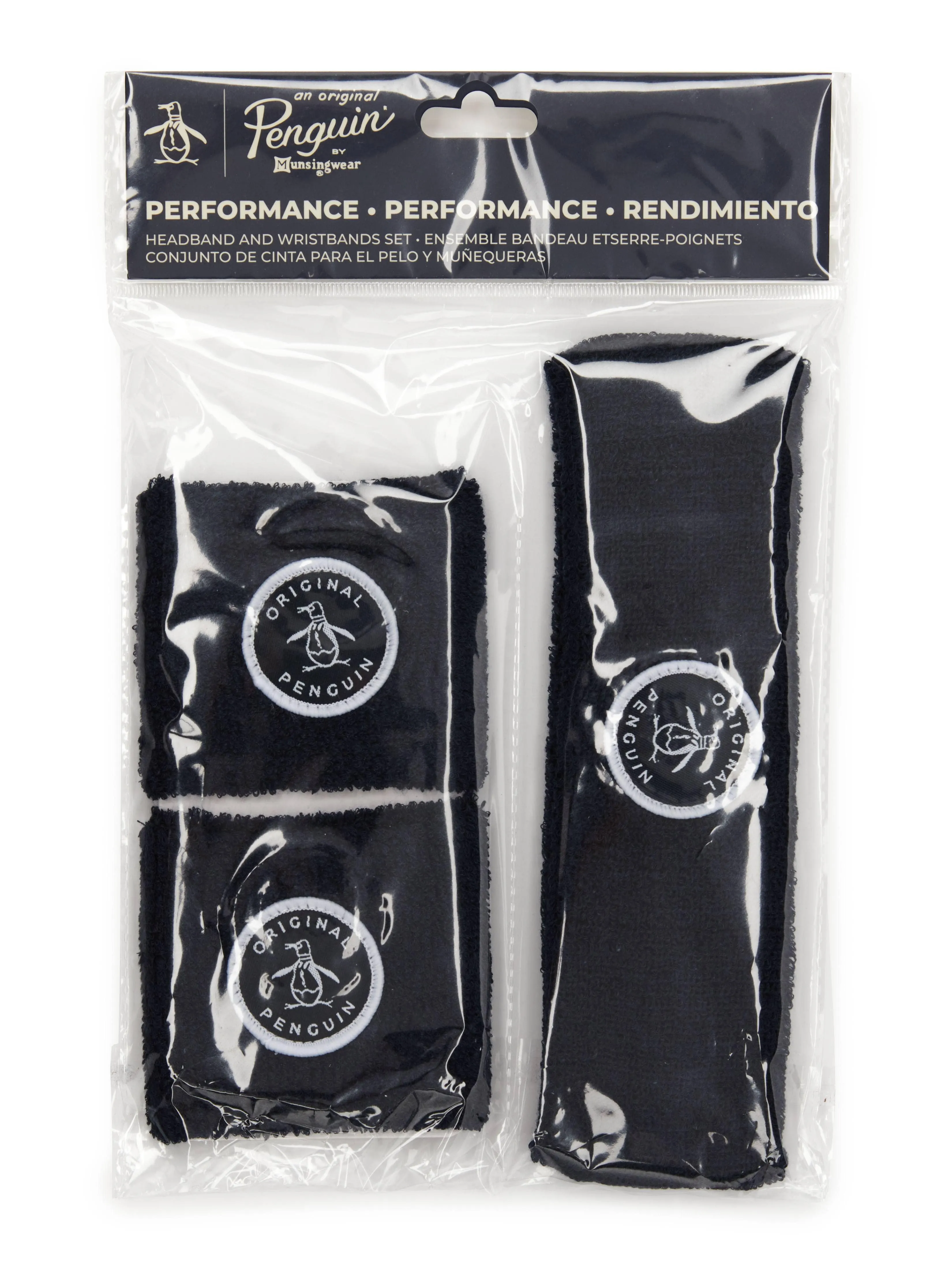 Terry Pete Logo Head & Wrist Sweatband Set