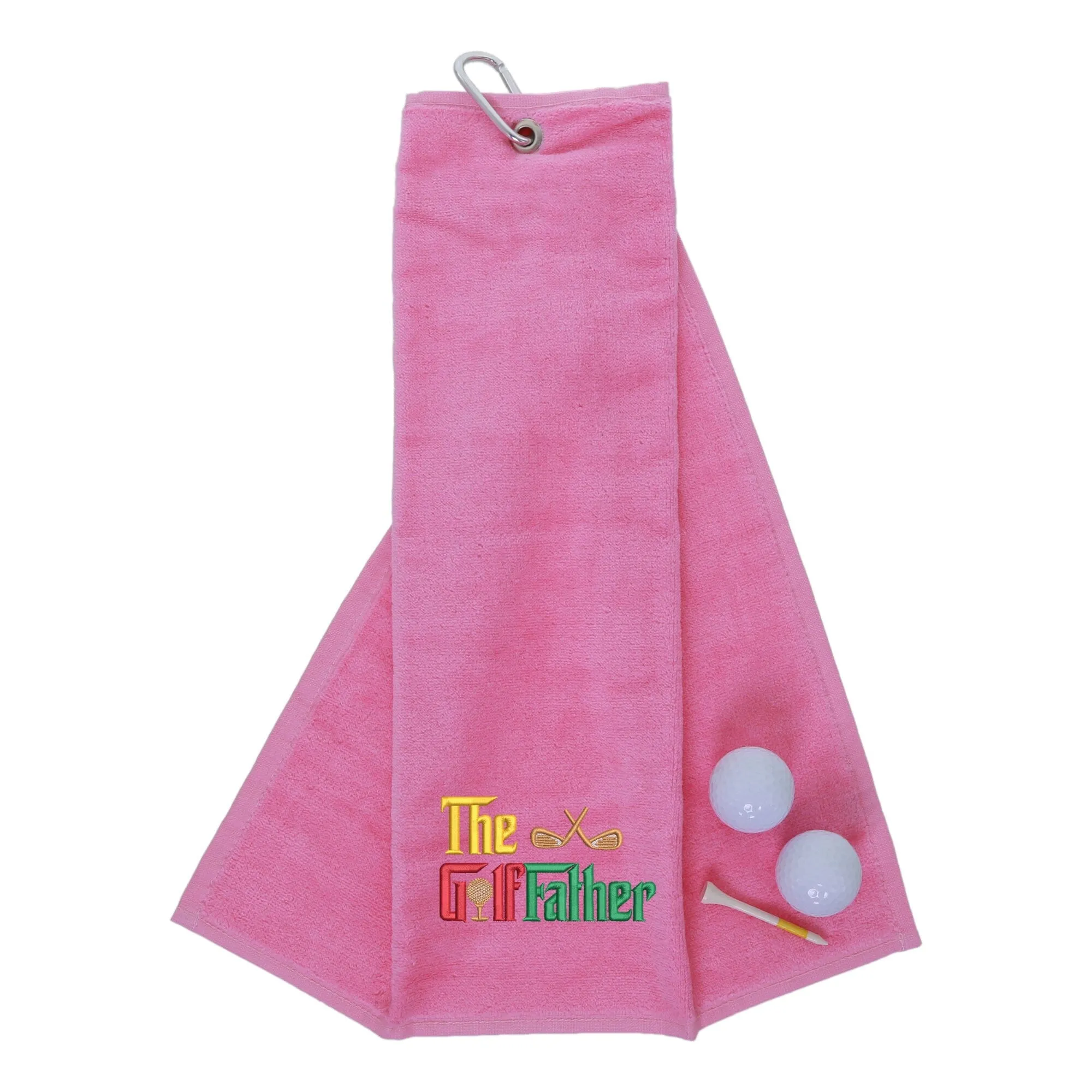 The Golffather Novelty Tri Fold Golf Towel