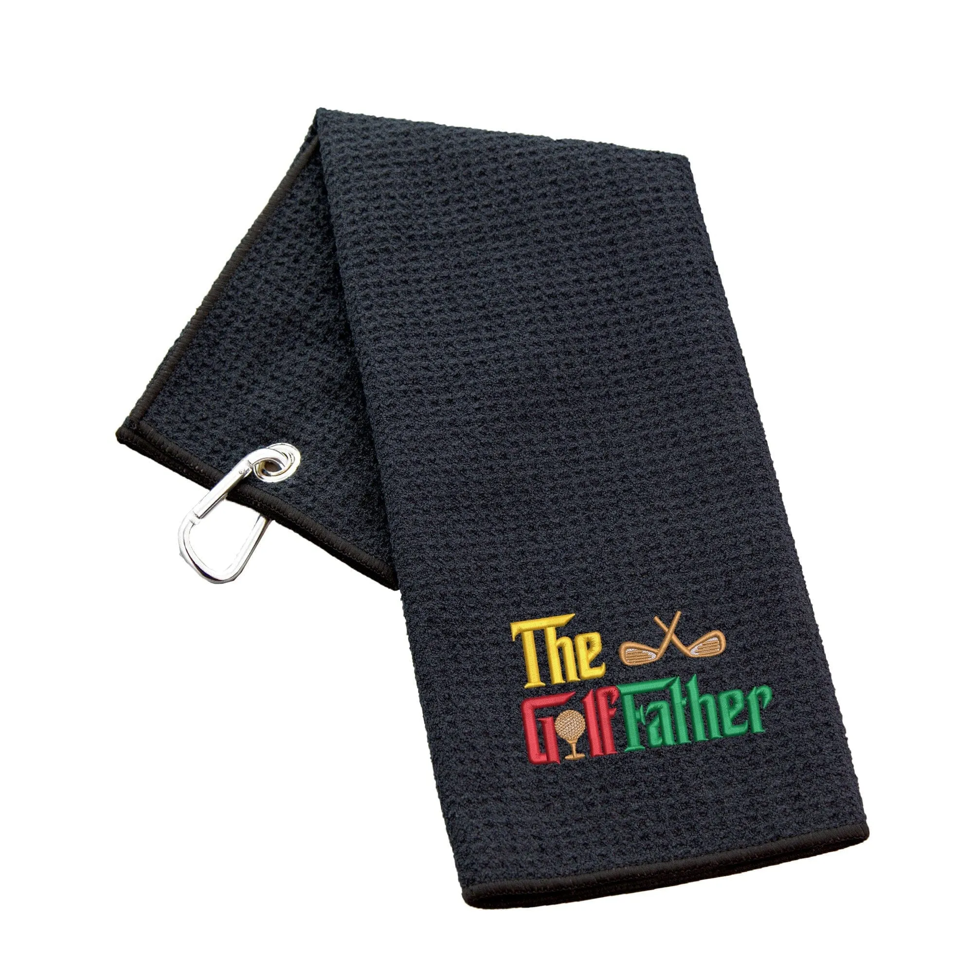 The Golffather Novelty Tri Fold Golf Towel