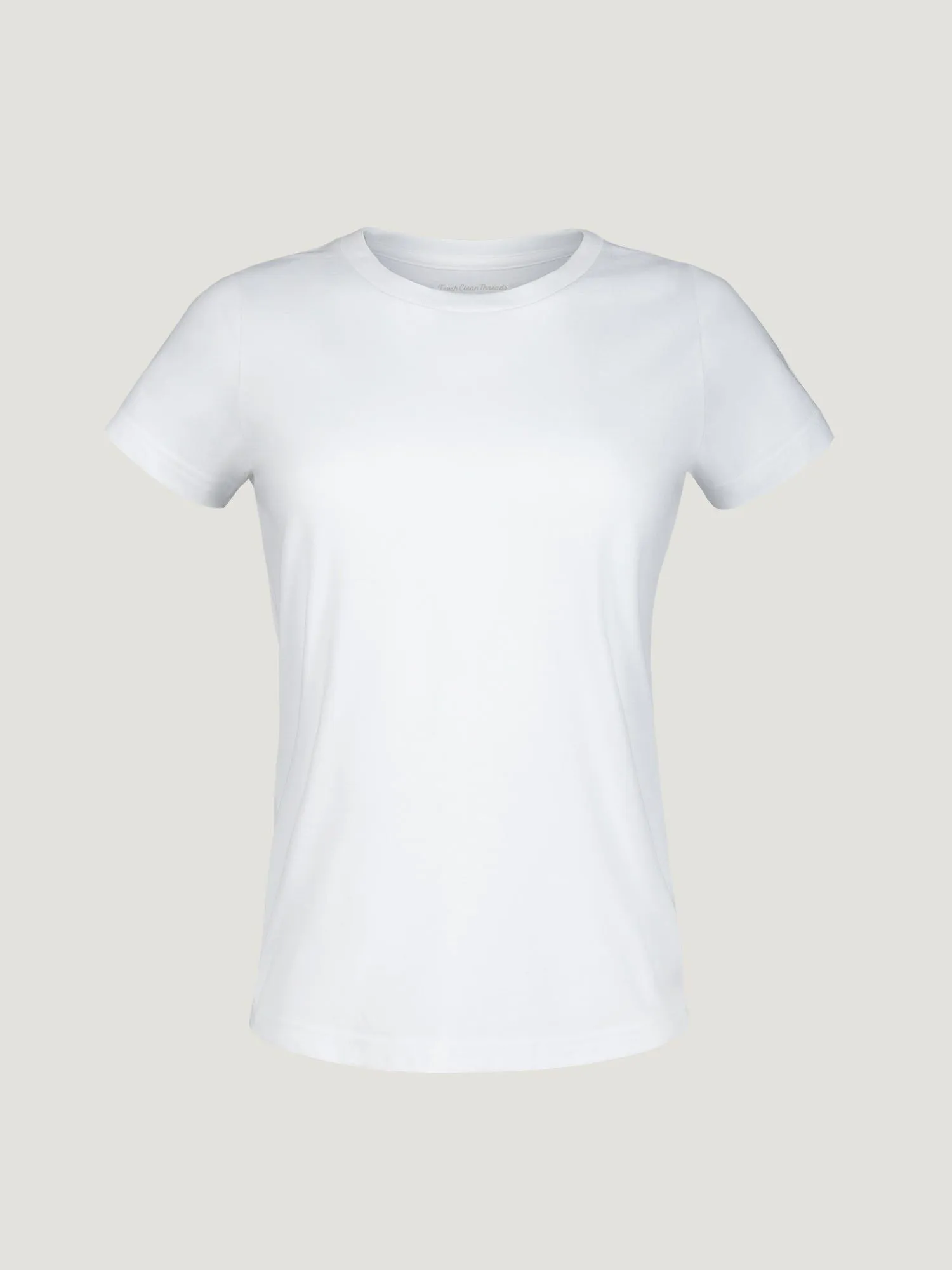 Women's White Crew Neck (1st Gen.) FINAL SALE