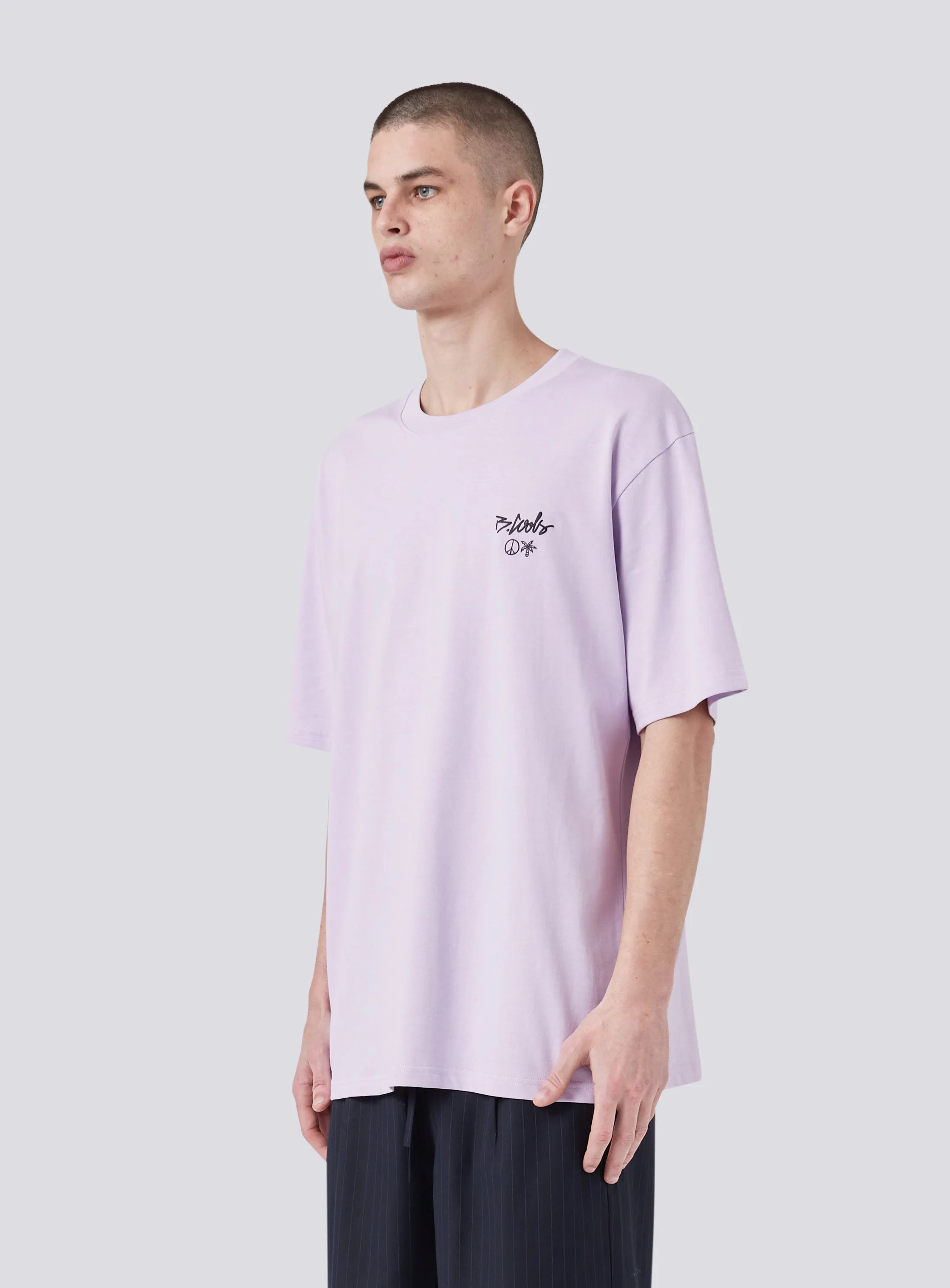 YC Tee Faded Lilac