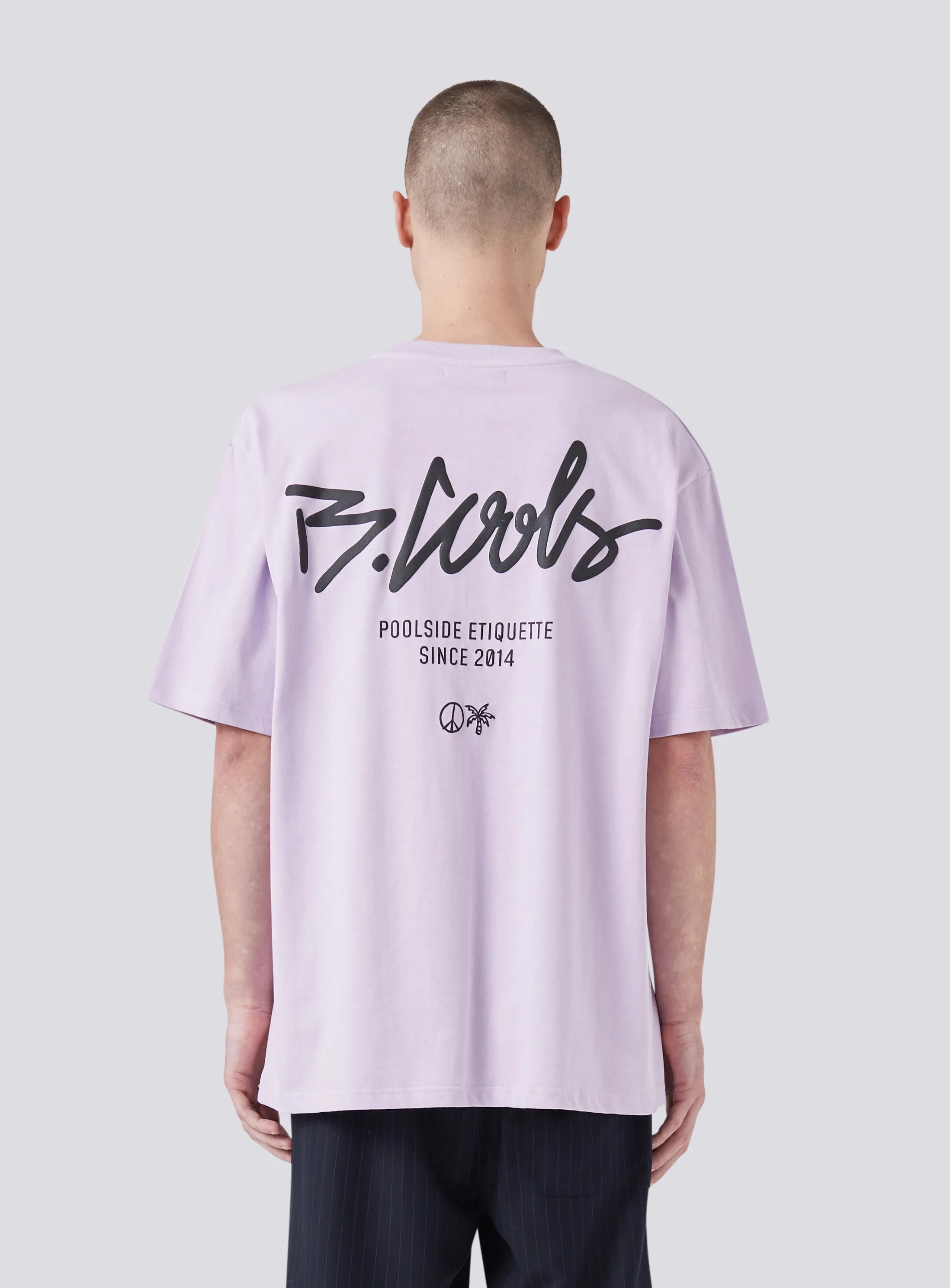 YC Tee Faded Lilac